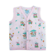 Muslin Button Type Jablas | Muslin Front Button Top For Babies