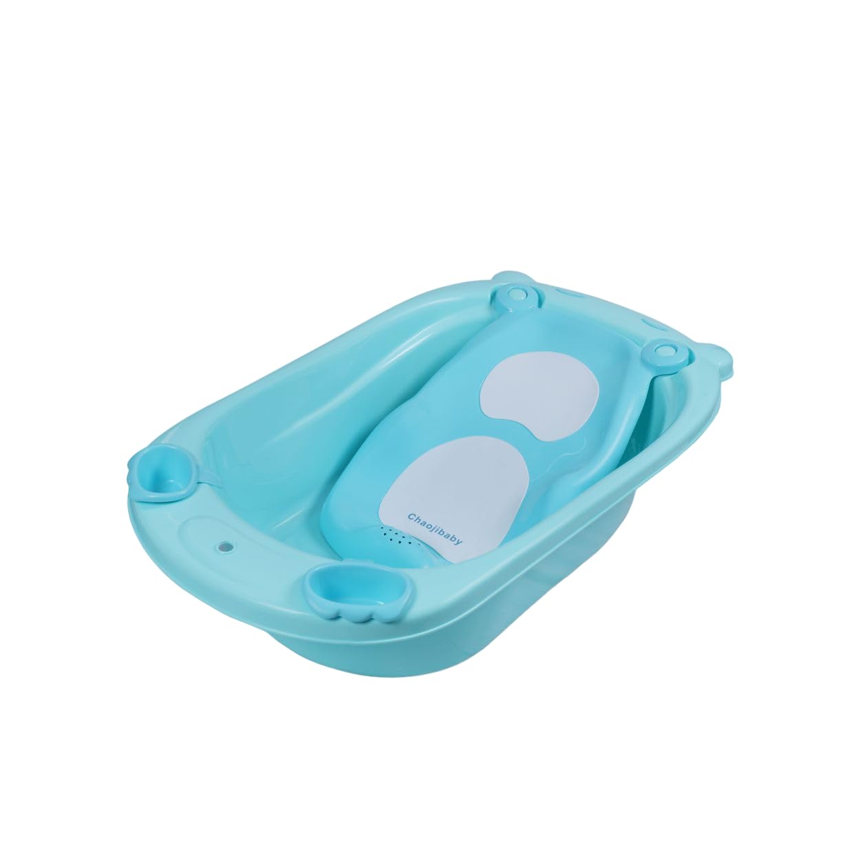 Apple Baby Splash Green Baby Bathtub with Seat Sling for Kids, Toddlers 0-3 Years
