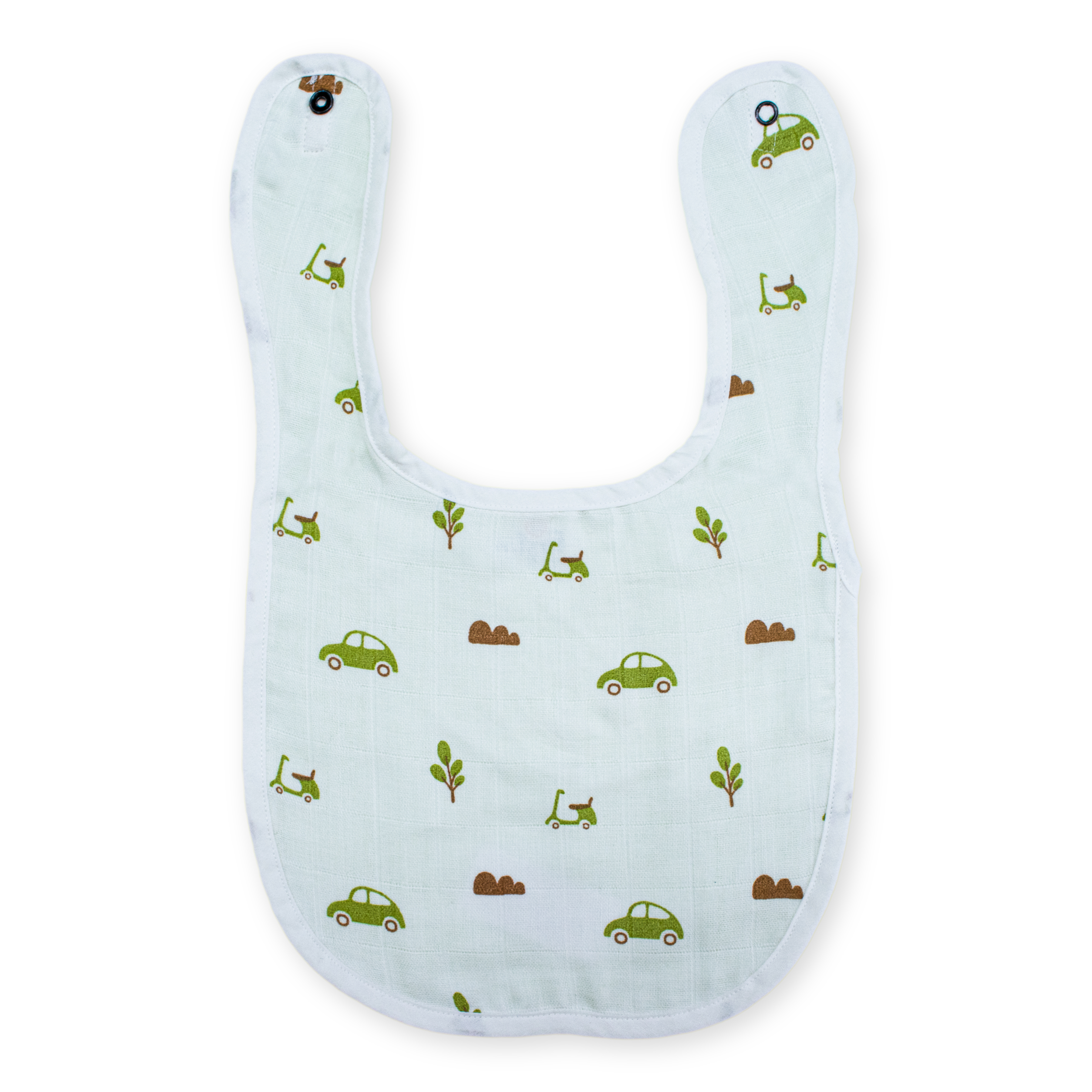 Baby Bibs | Soft Muslin Feeding Bib for Newborns & Infants | Absorbent & Comfortable Baby Feeding Essential
