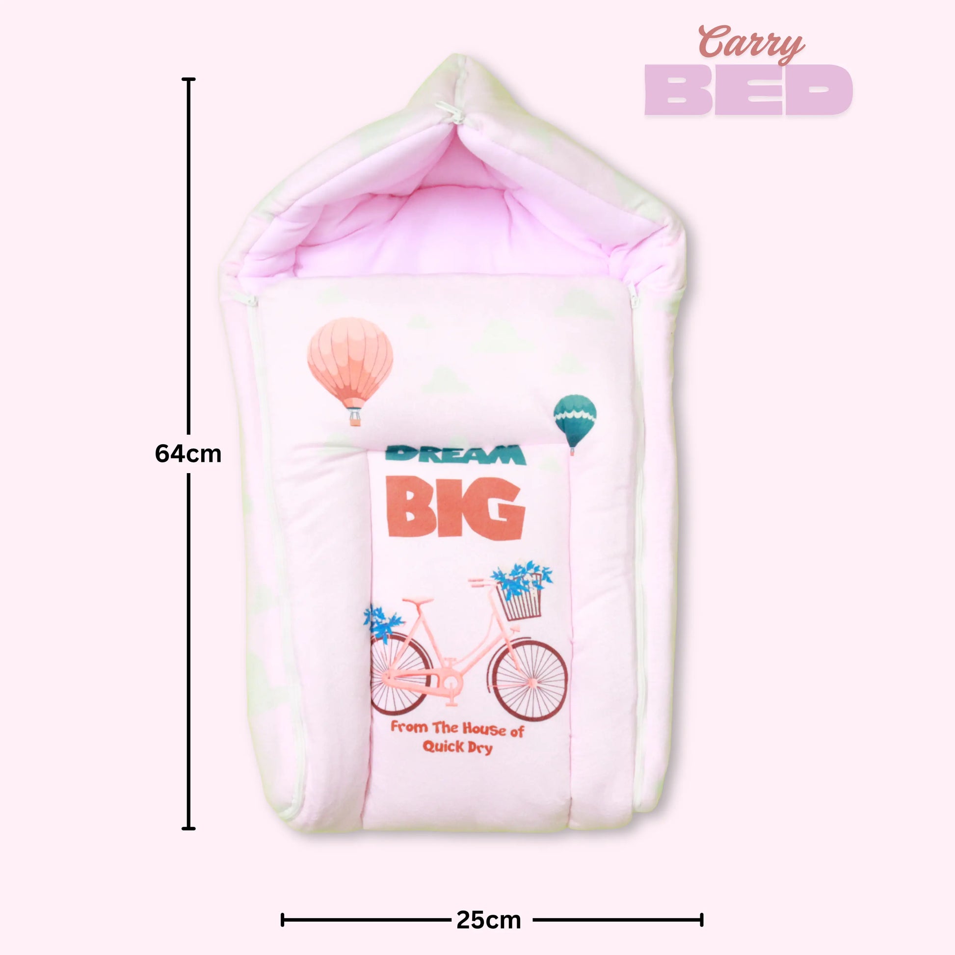 Cotton Baby Carry Bed | Baby Carry Nest | Baby Carrier babee D