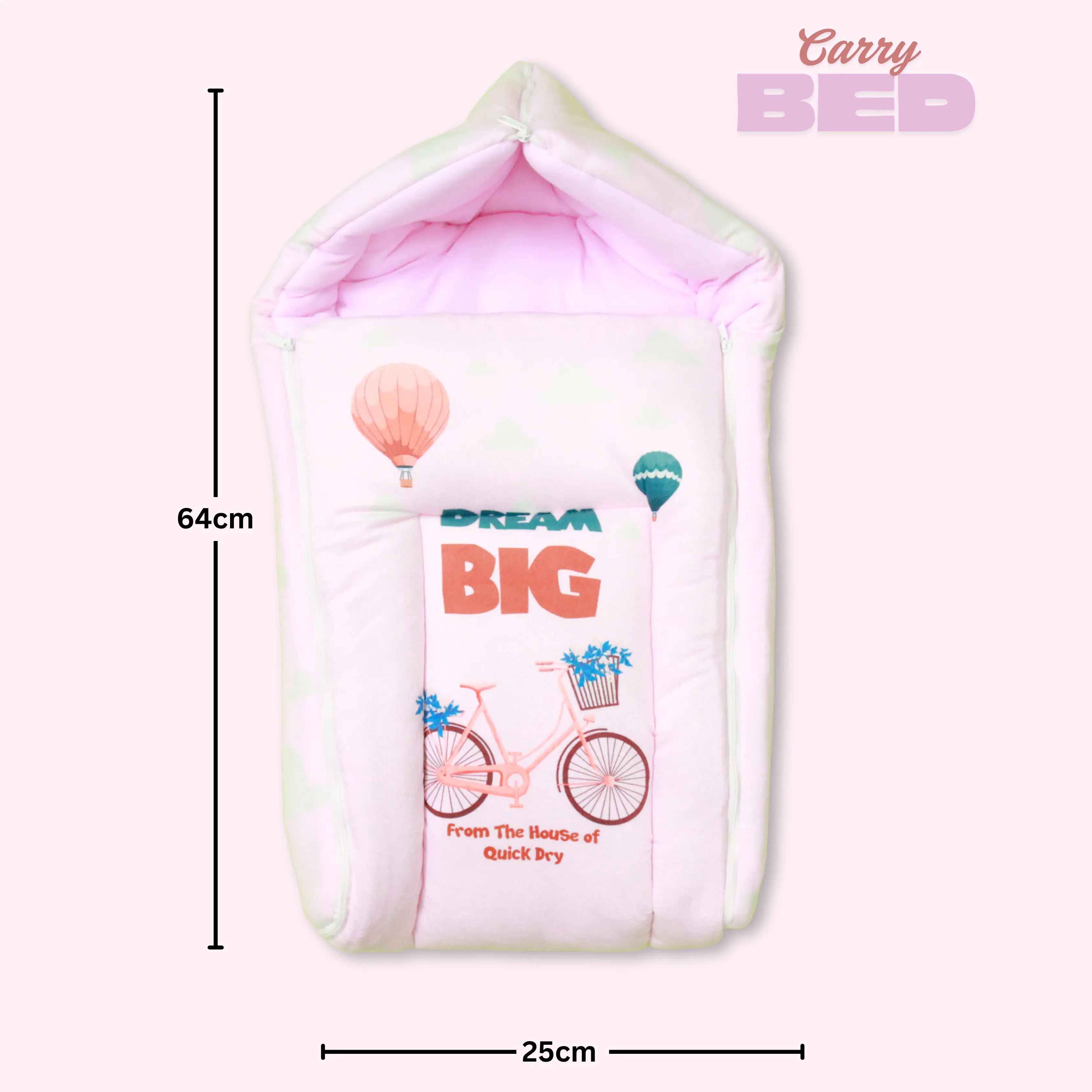 Cotton Baby Carry Bed | Baby Carry Nest | Baby Carrier babee D