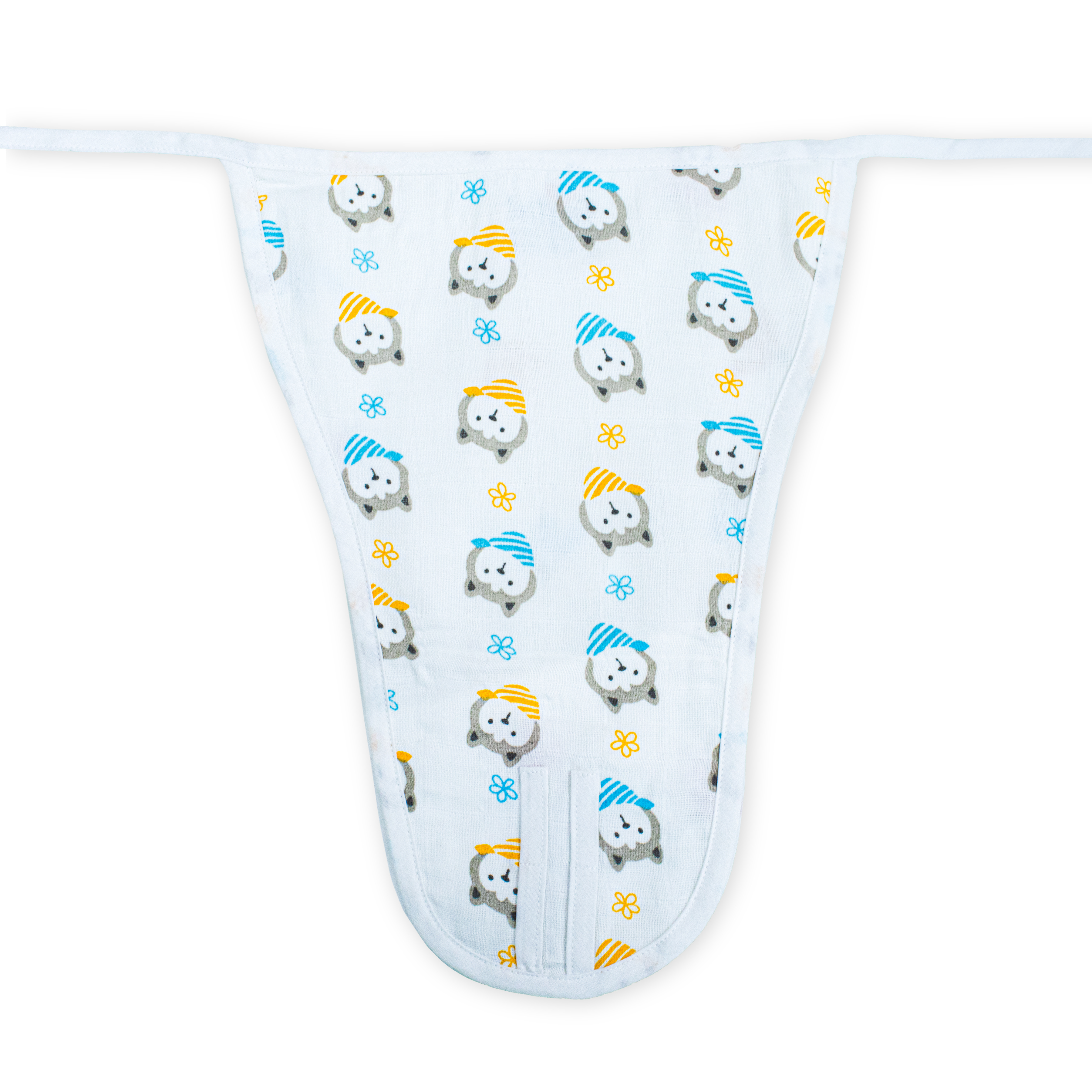 Printed Muslin Nappies for Baby | Soft & Breathable Cotton Reusable Cloth Diapers | Washable Langot for Newborns & Infants