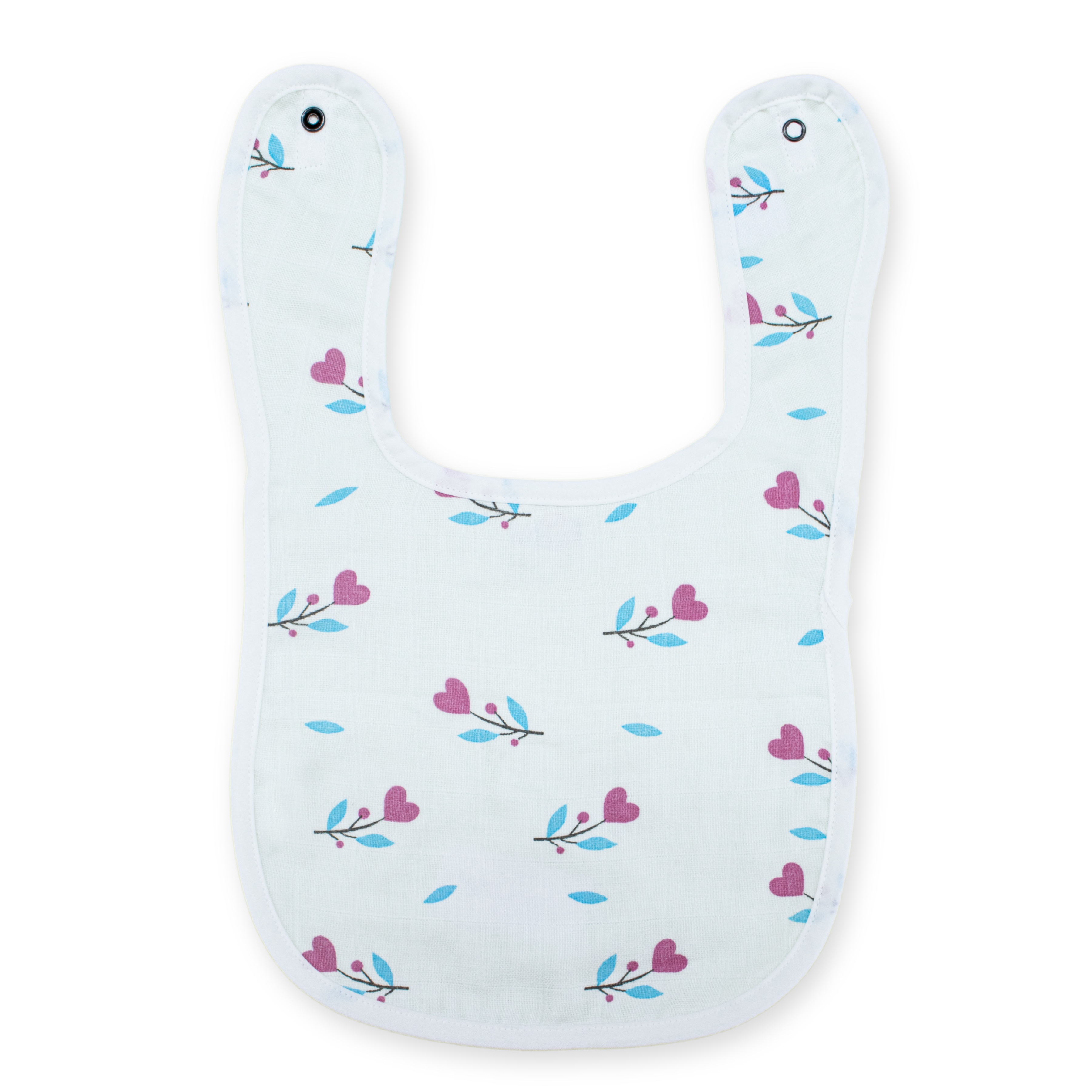 Baby Bibs | Soft Muslin Feeding Bib for Newborns & Infants | Absorbent & Comfortable Baby Feeding Essential