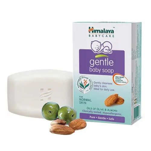 Himalaya Gentle Baby Shampoo 200ml + Gentle Baby Soap 75g | Mild & Safe Baby Care Combo (Pack of 2)