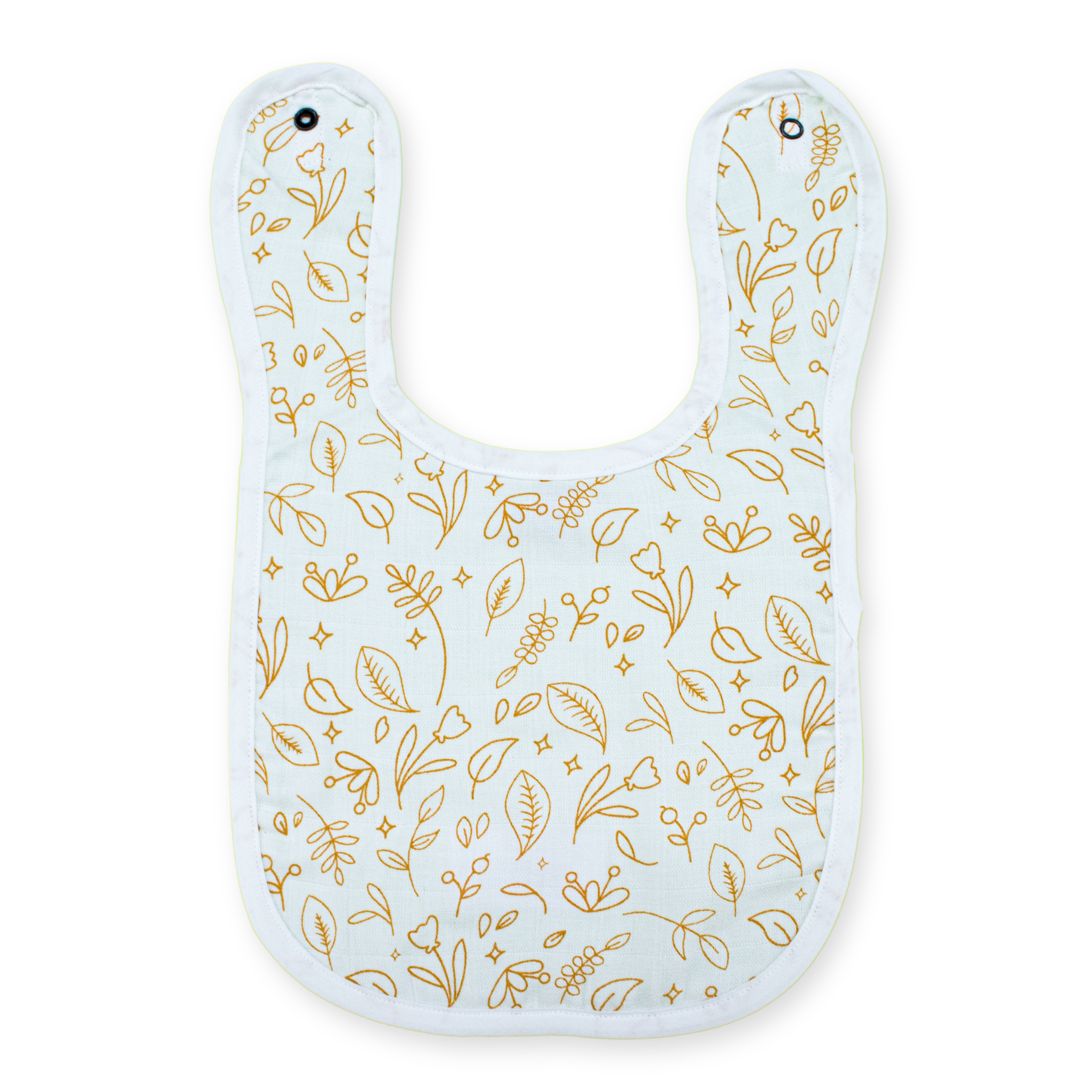 Baby Bibs | Soft Muslin Feeding Bib for Newborns & Infants | Absorbent & Comfortable Baby Feeding Essential
