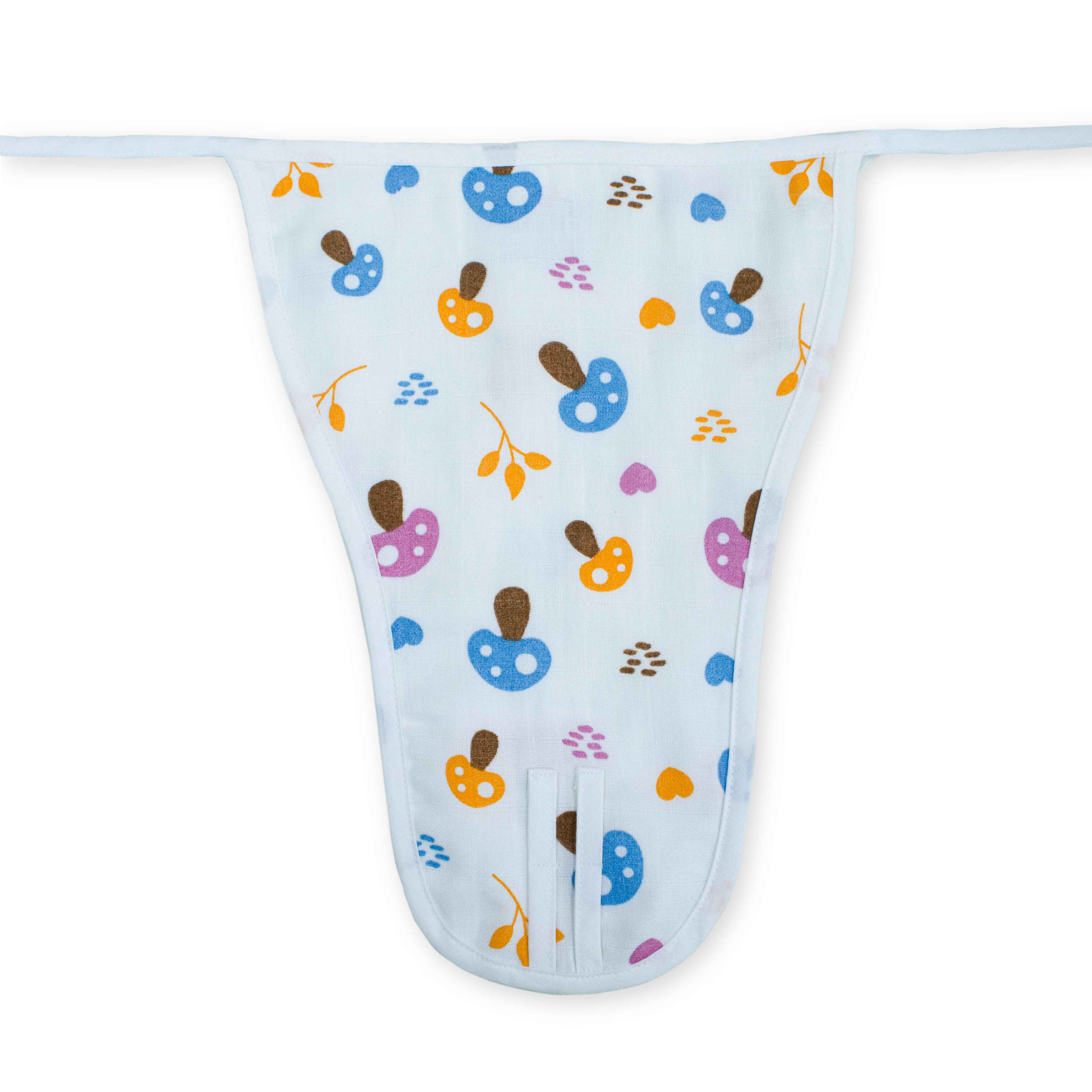 Printed Muslin Nappies for Baby | Soft & Breathable Cotton Reusable Cloth Diapers | Washable Langot for Newborns & Infants