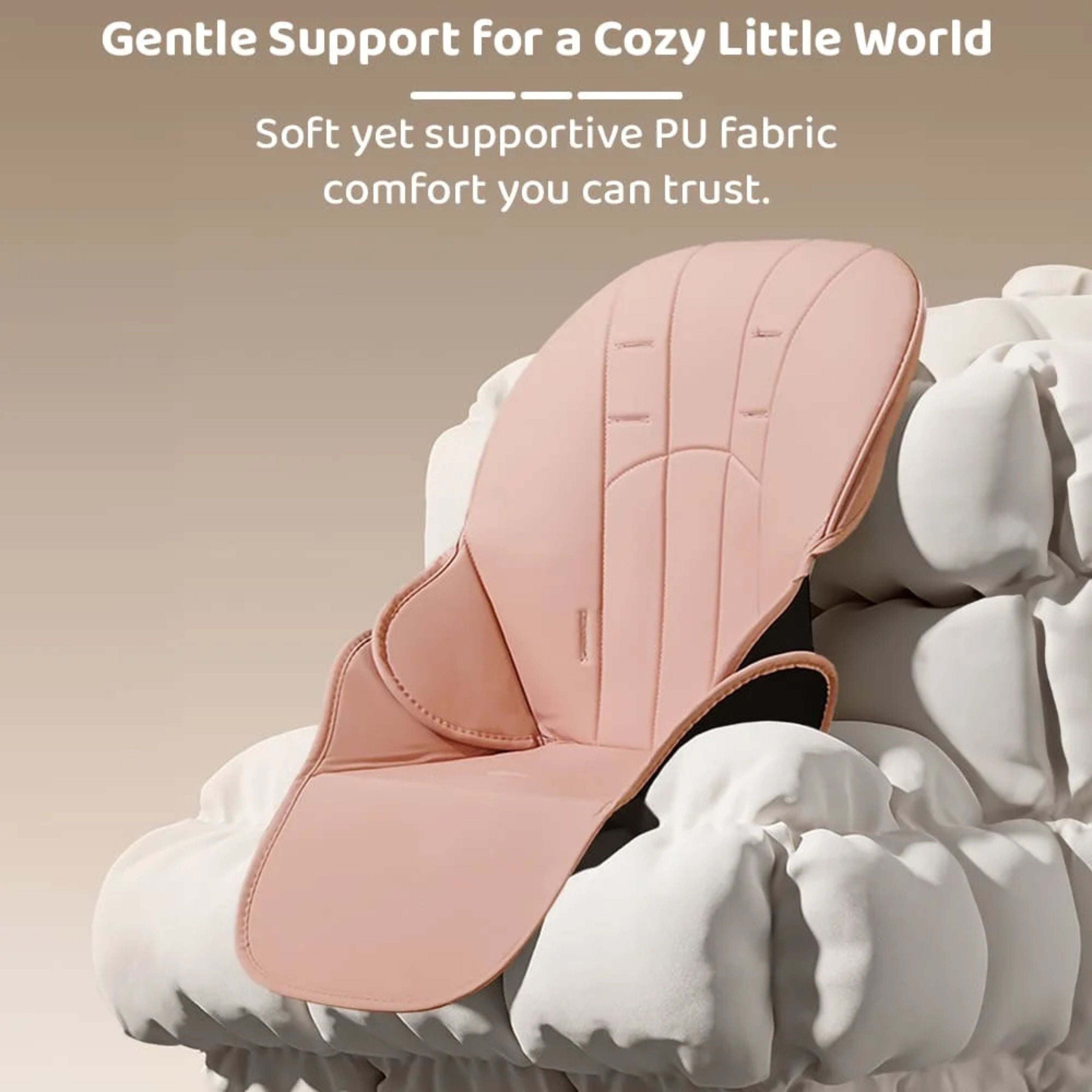Galaxy Star Baby High Chair for Kids | Adjustable Feeding Chair with Safety Belt & Dining Tray