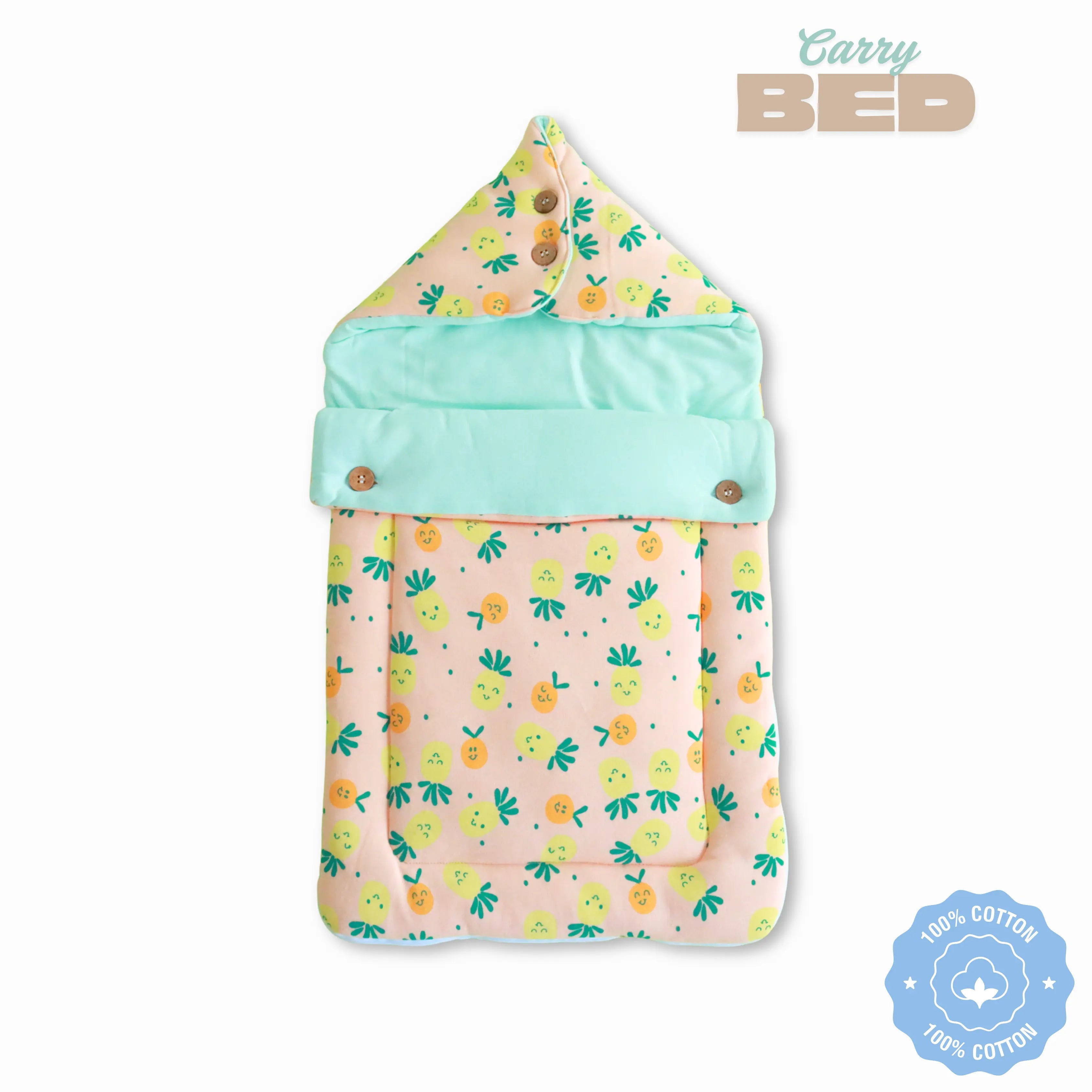 Pure Cotton Baby Carry Bed | Baby Carry Nest | Kangaroo Wrap | Baby Carrier babee D