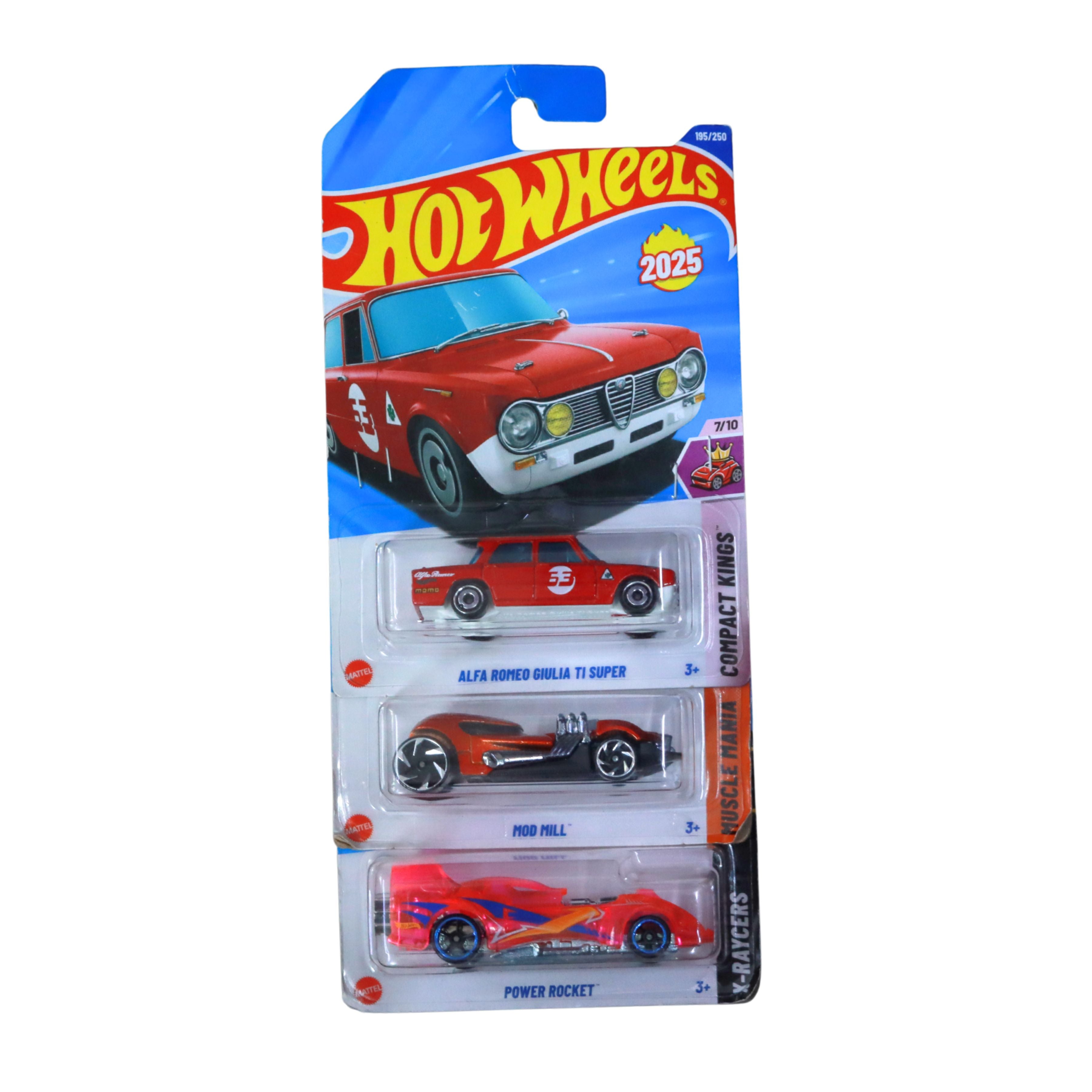 Hot Wheels(pack of 3)