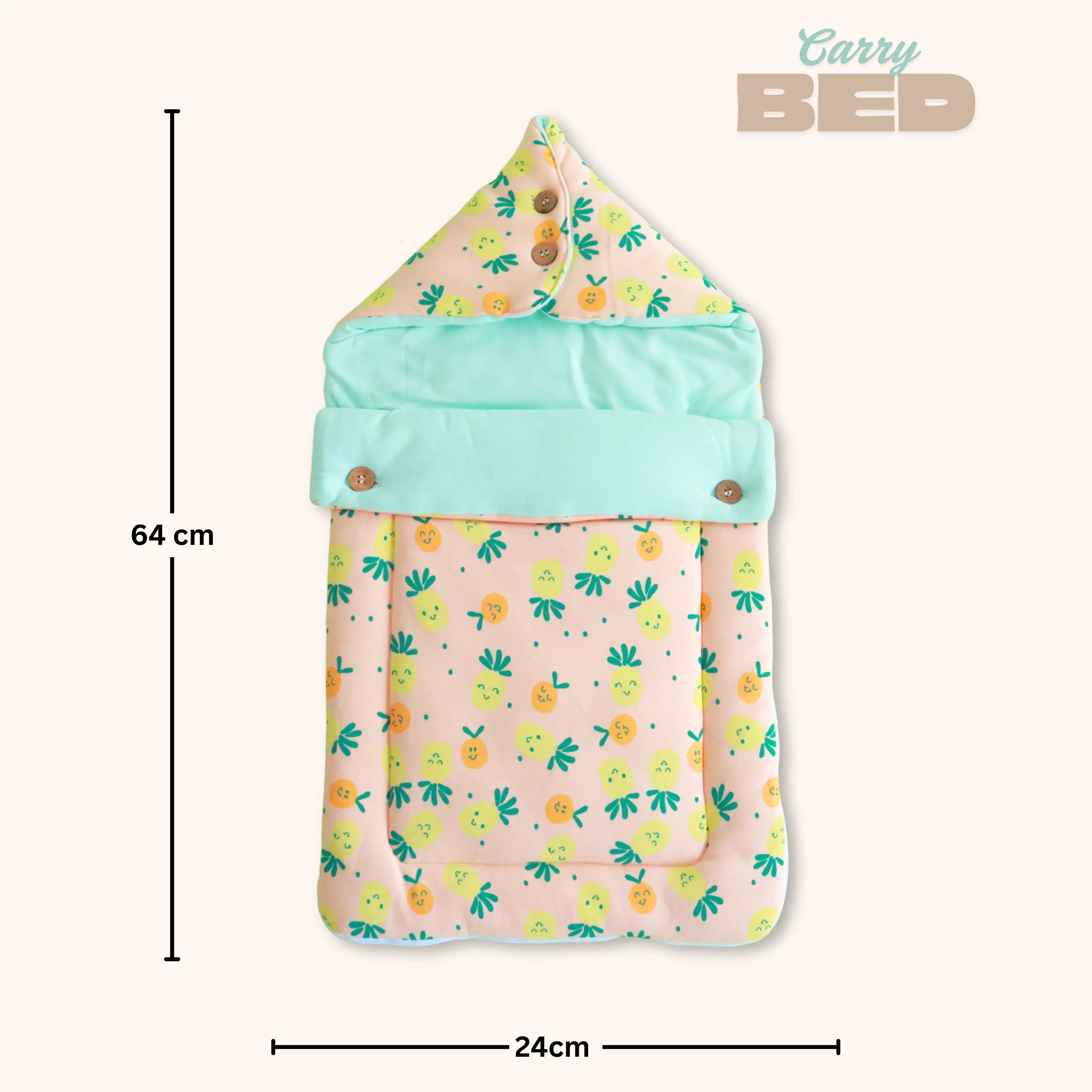 Pure Cotton Baby Carry Bed | Baby Carry Nest | Kangaroo Wrap | Baby Carrier babee D