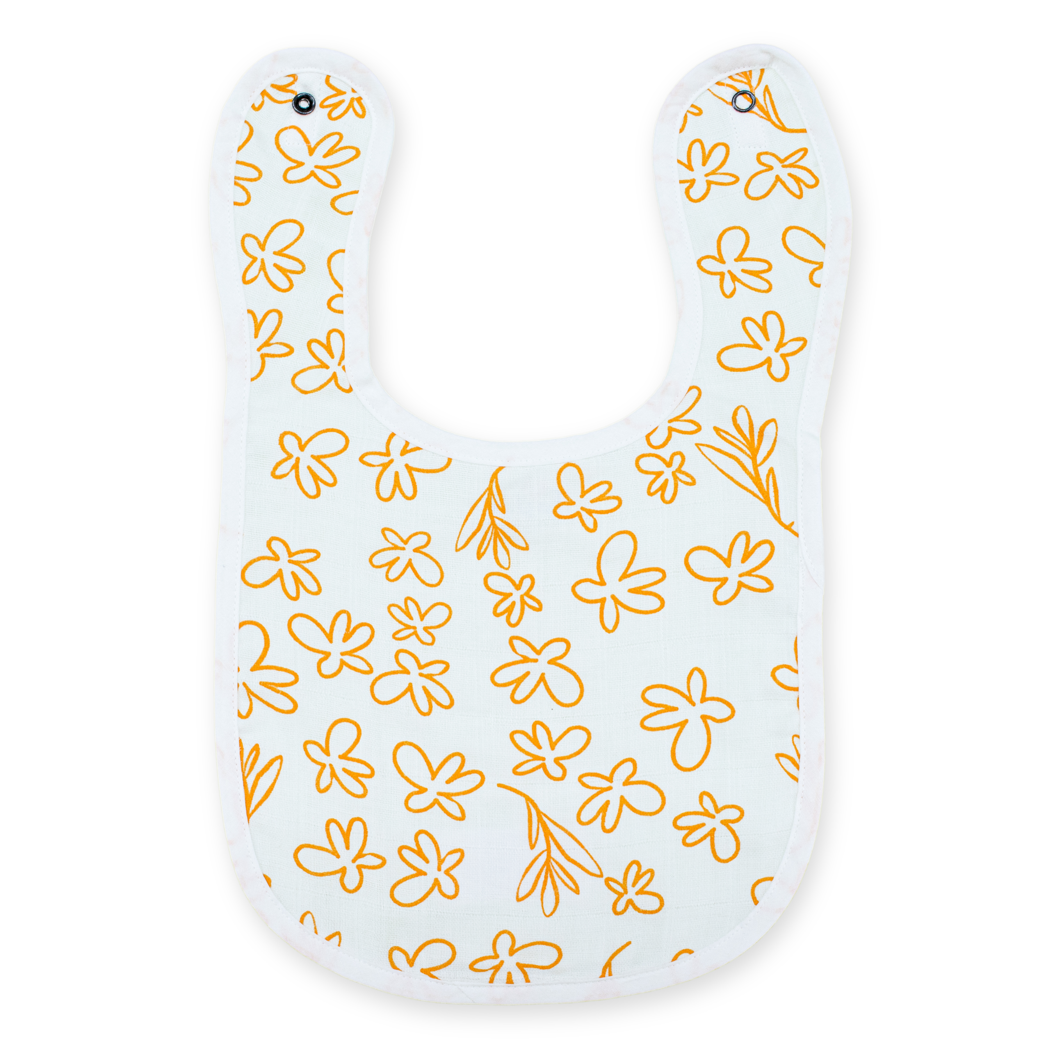 Baby Bibs | Soft Muslin Feeding Bib for Newborns & Infants | Absorbent & Comfortable Baby Feeding Essential