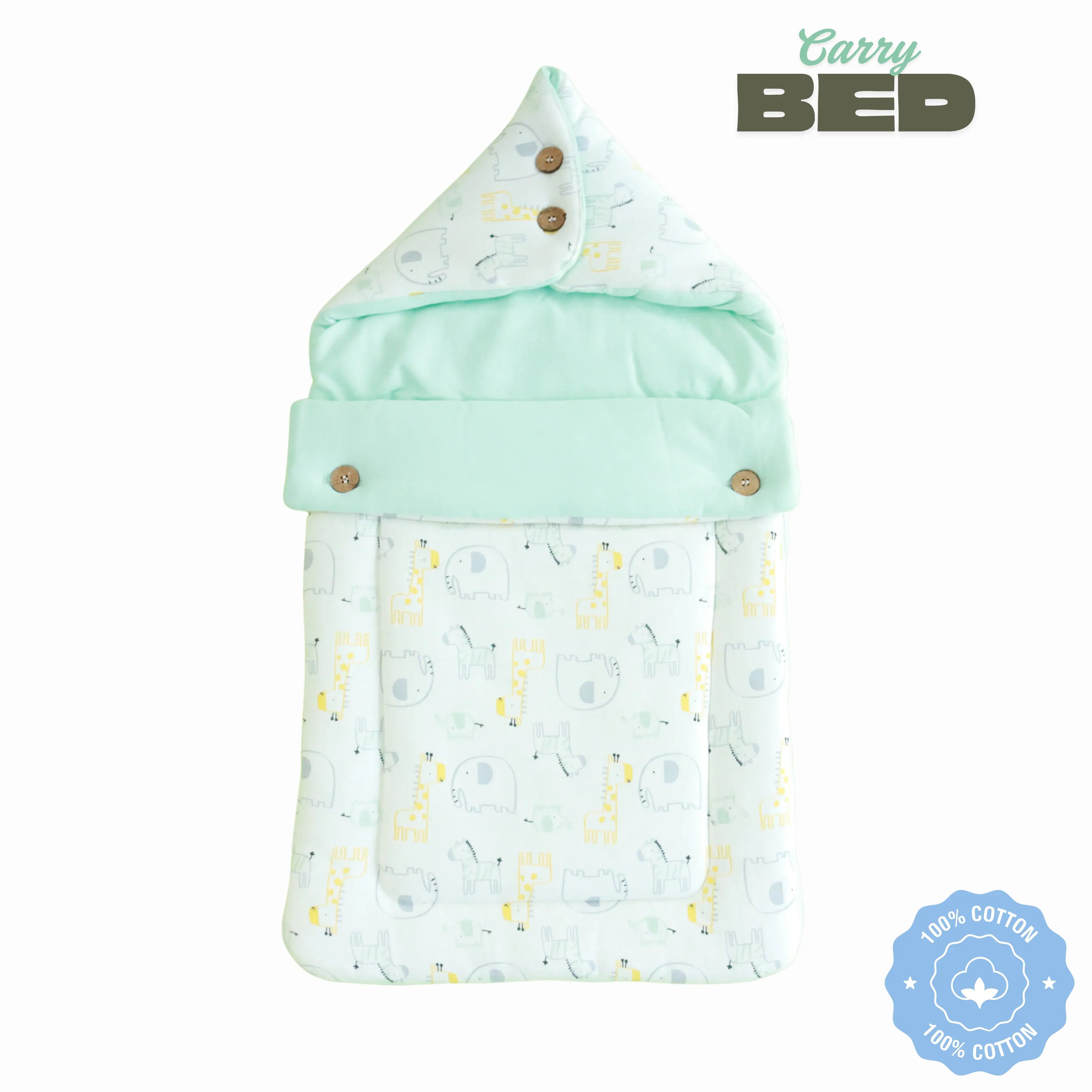 Pure Cotton Baby Carry Bed | Baby Carry Nest | Kangaroo Wrap | Baby Carrier (Copy) babee D