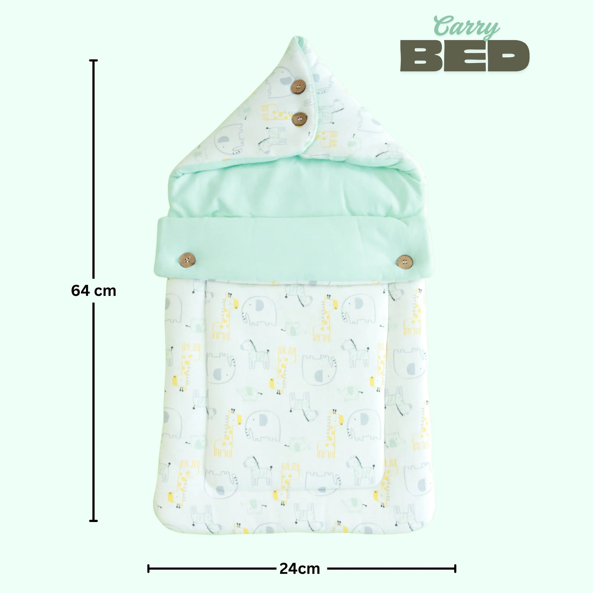 Pure Cotton Baby Carry Bed | Baby Carry Nest | Kangaroo Wrap | Baby Carrier (Copy) babee D