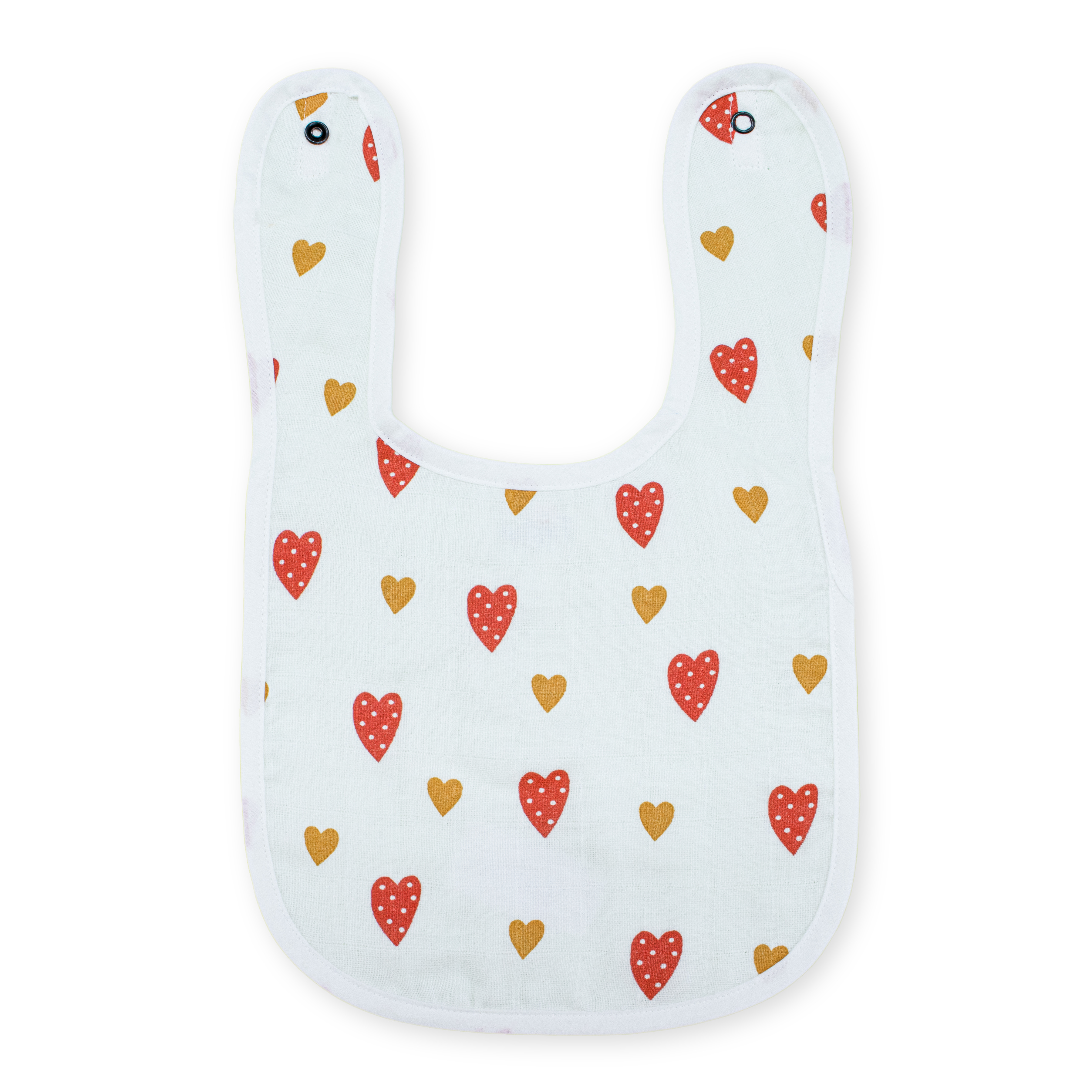 Baby Bibs | Soft Muslin Feeding Bib for Newborns & Infants | Absorbent & Comfortable Baby Feeding Essential