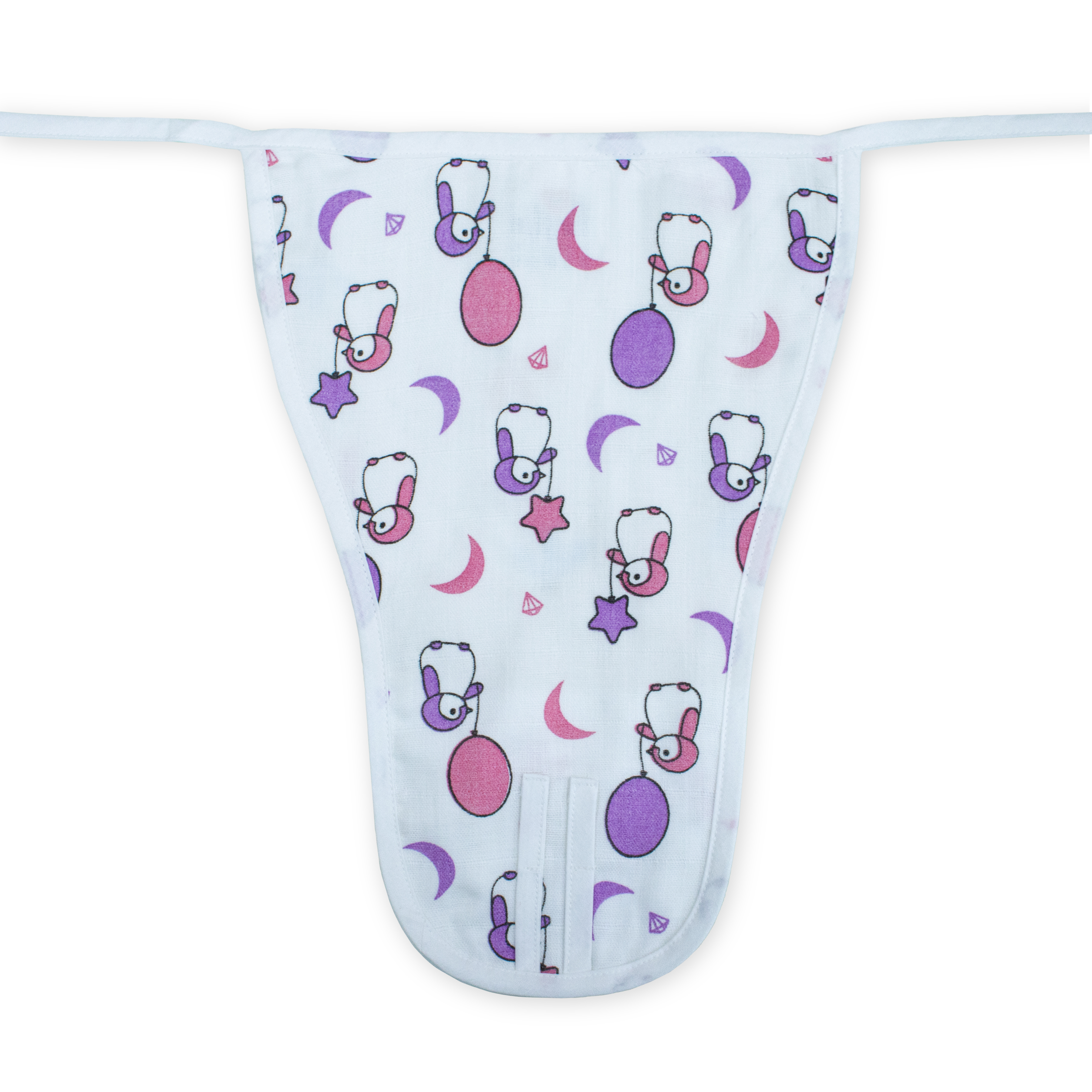 Printed Muslin Nappies for Baby | Soft & Breathable Cotton Reusable Cloth Diapers | Washable Langot for Newborns & Infants