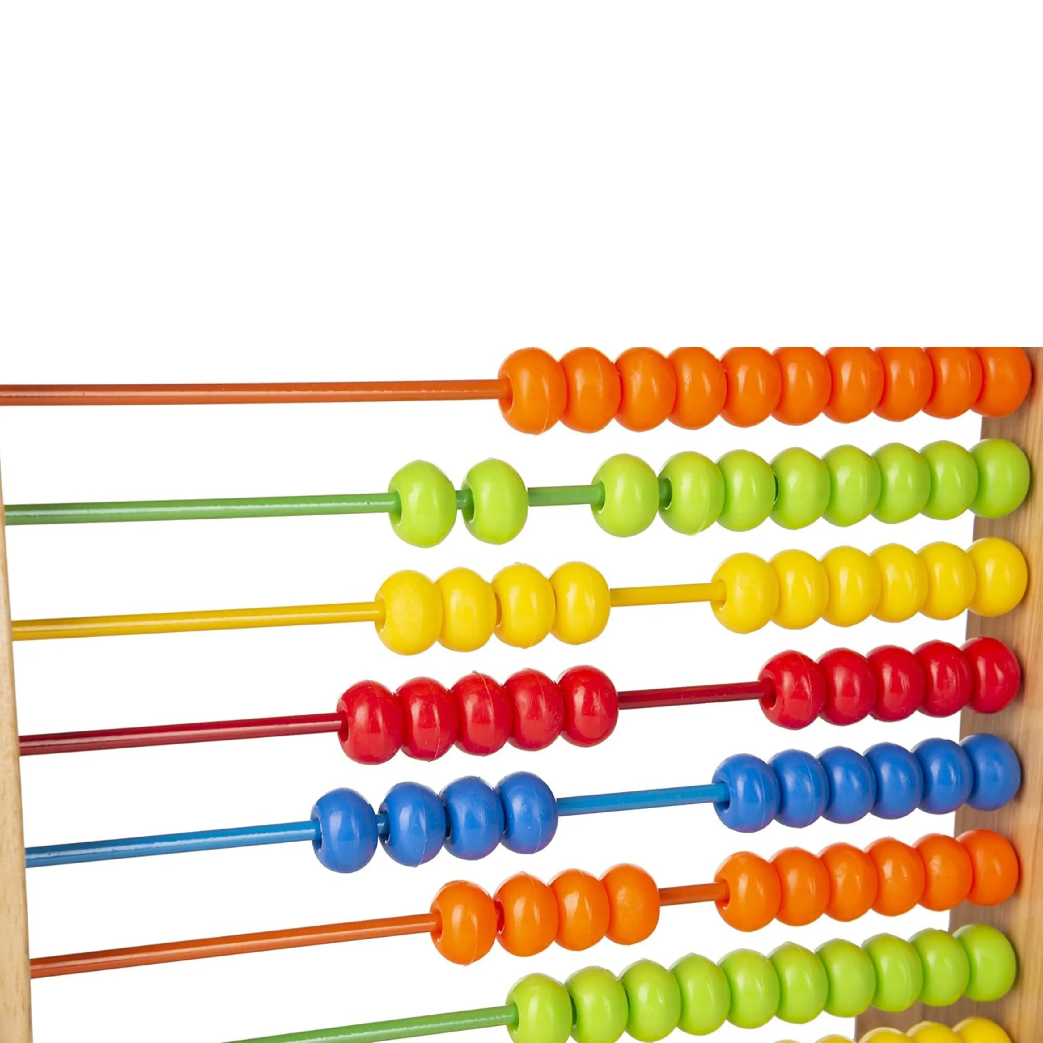 Giggles - Abacus, Multicolour Wooden Educational Toy, Early Math Skills, 3 Years & Above, Preschool Toys, Multicolor Giggles Funskool