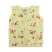 Muslin Button Type Jablas | Muslin Front Button Top For Babies|0-3 months