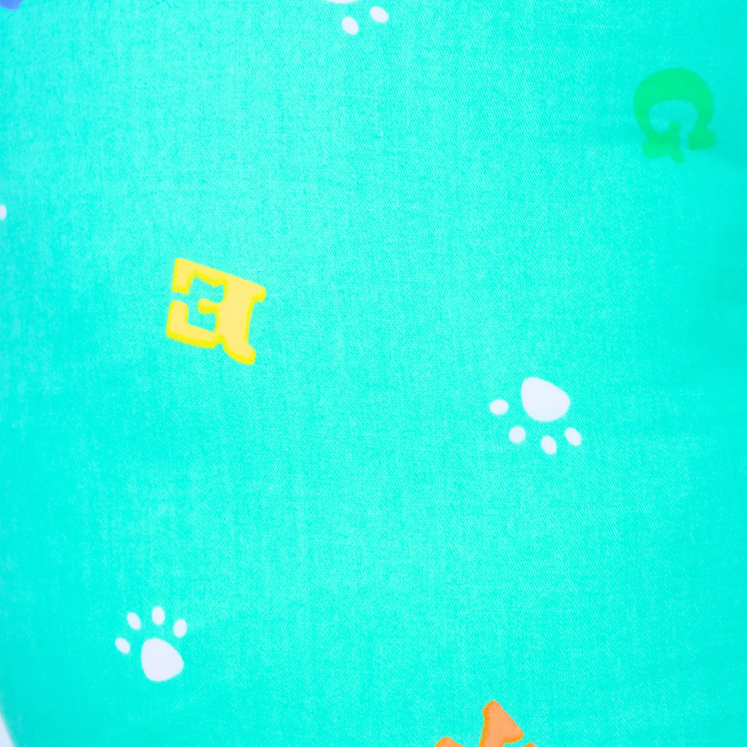 Breast Feeding & Nursing Pillow with Buckle Adjustment, 100% Organic Cotton - Green babee D