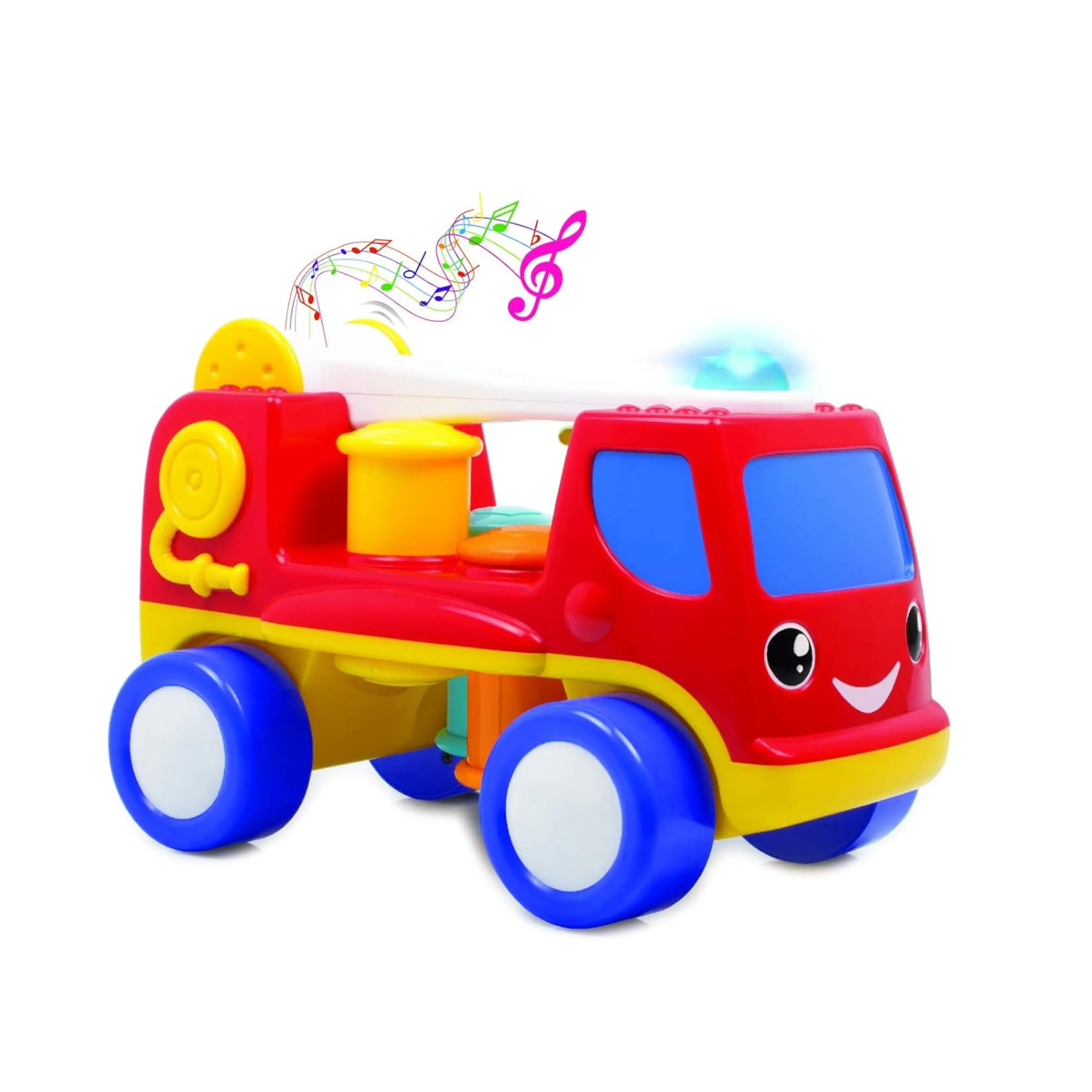 Giggles Peg Basher Fire Engine - 18M+ Giggles Funskool