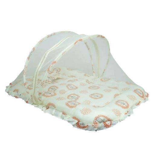 Premium Baby Bedding Set with Mosquito Net | 100% Insect Protection, Zip Closure & Baby Pillow