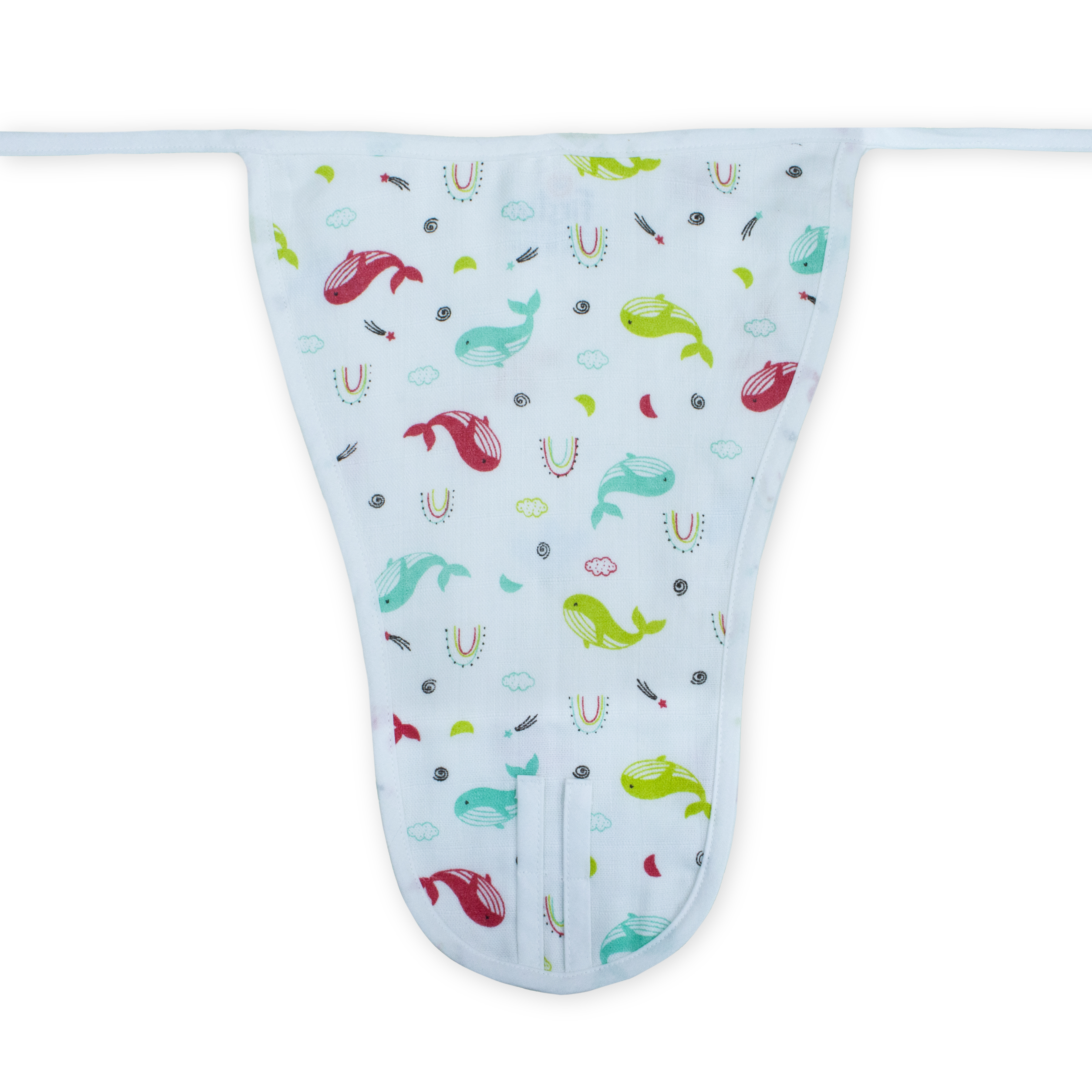 Printed Muslin Nappies for Baby | Soft & Breathable Cotton Reusable Cloth Diapers | Washable Langot for Newborns & Infants