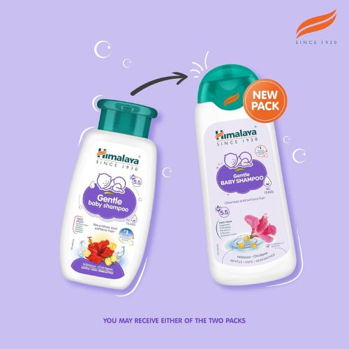 Himalaya Gentle Baby Shampoo | Mild & Tear-Free Formula | Safe for Newborns & Infants