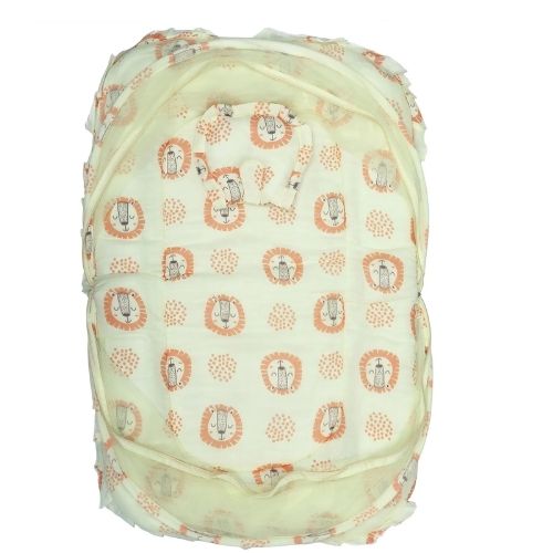 Premium Baby Bedding Set with Mosquito Net | 100% Insect Protection, Zip Closure & Baby Pillow