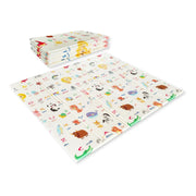 Reversible Baby Play Mat, Learning & Crawling Foldable Foam Mat (Medium) babee D