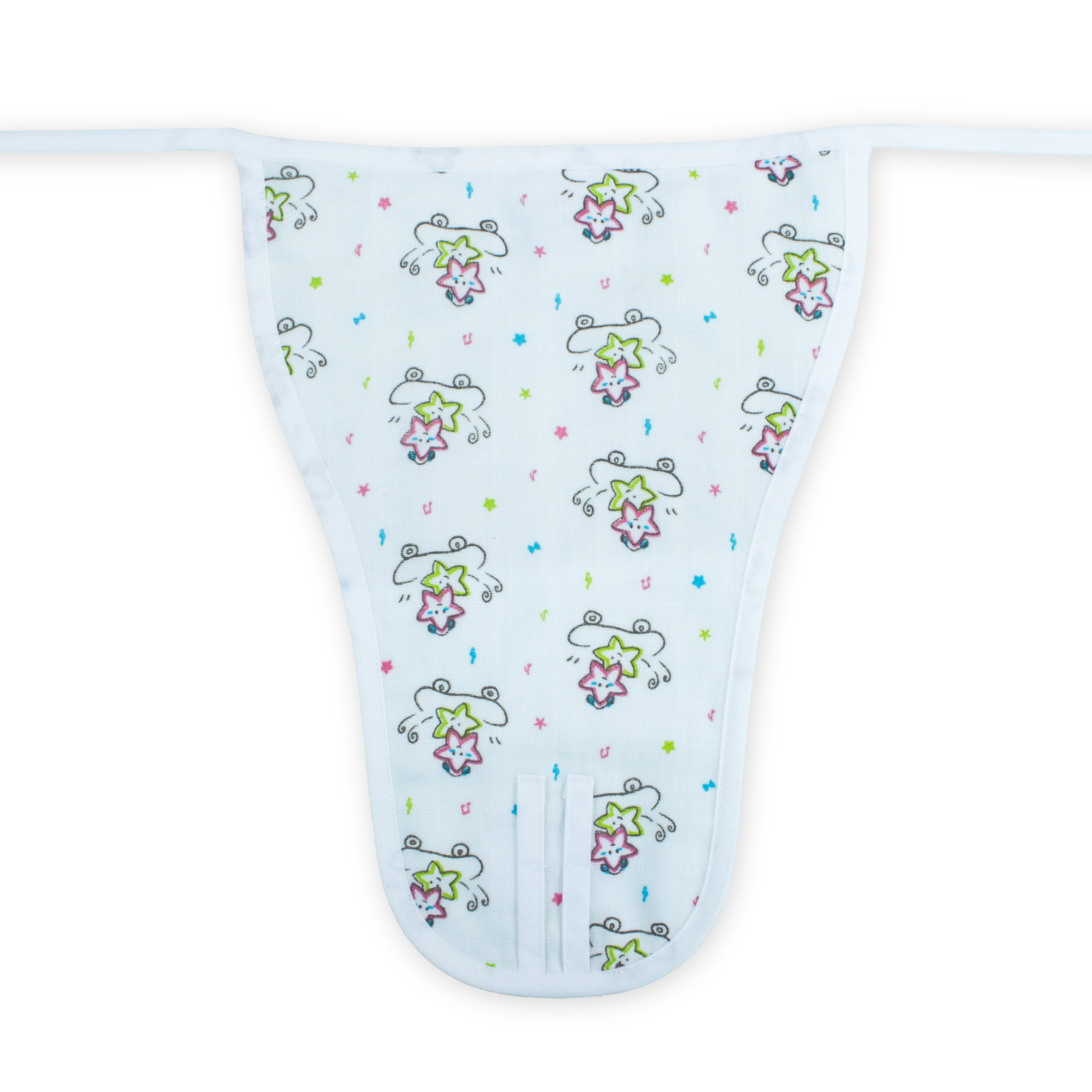 Printed Muslin Nappies for Baby | Soft & Breathable Cotton Reusable Cloth Diapers | Washable Langot for Newborns & Infants