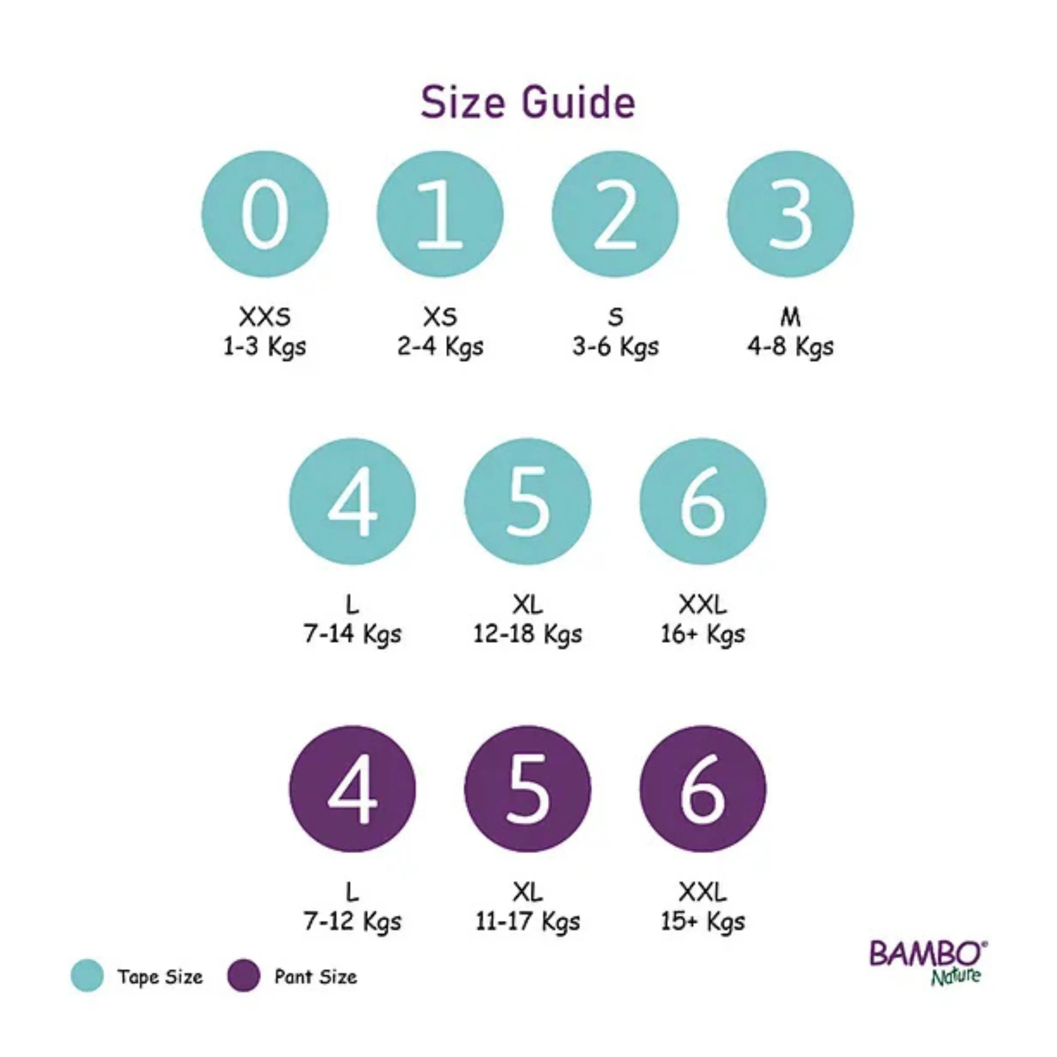 Bambo Nature Monthly Box - Skin Friendly Pant Style Diapers (size - 5) - Extra Large ( Pack Of 6 ) Bambo Nature
