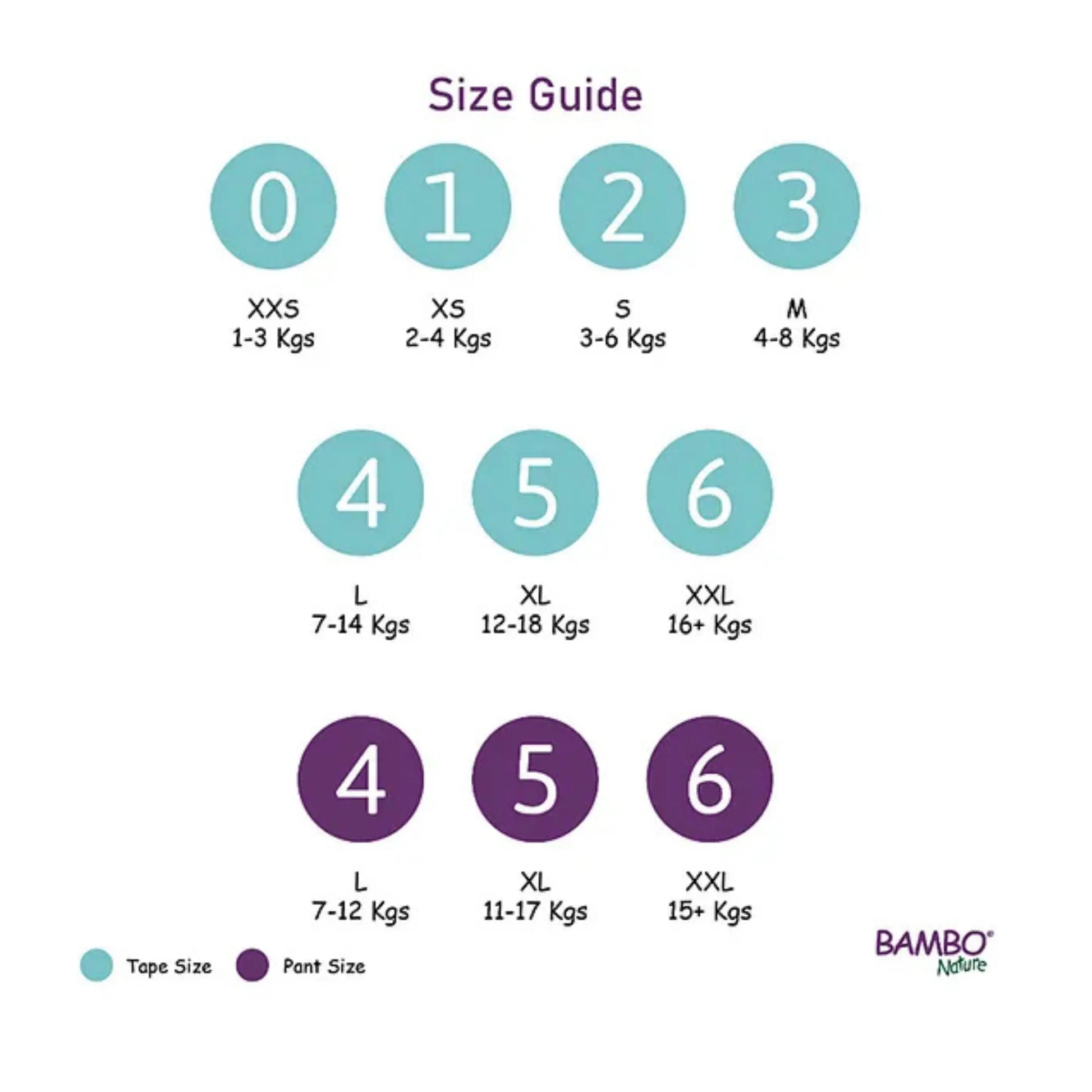 Bambo Nature Monthly Box - Skin Friendly Pant Style Diapers (size - 6) - XXL ( Pack Of 6 ) Bambo Nature