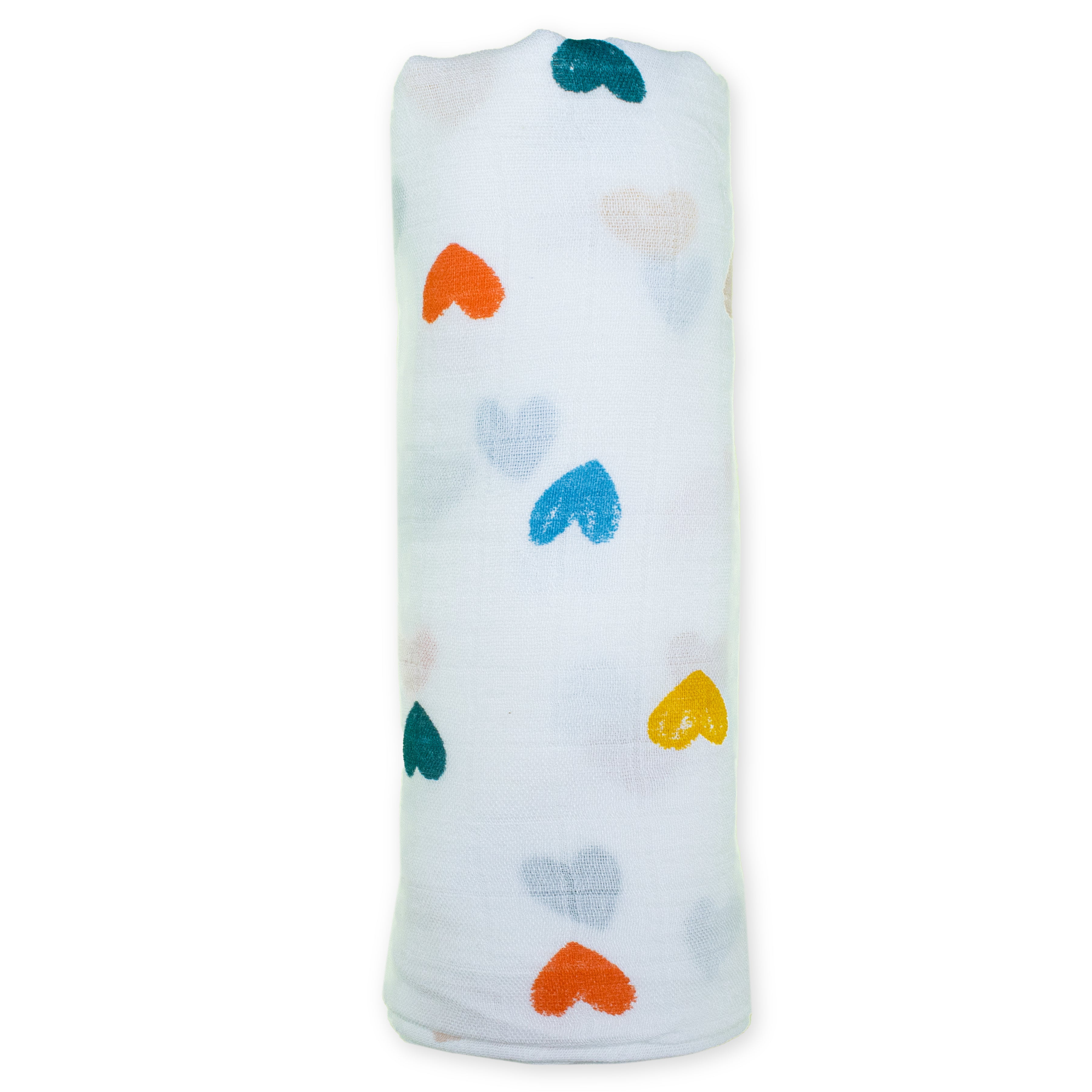 Organic 100% Cotton Baby Muslin Swaddle Cloth | Ultra-Soft & Breathable | 110×110 cm | Newborn–12 Months | Pack of 1