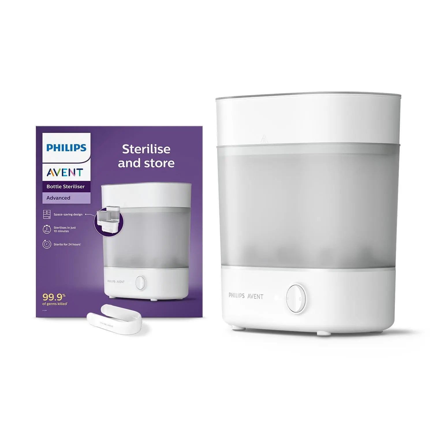 Philips Avent Sterilizer | Stays Sterile Upto 24hrs* Avent
