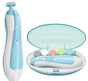 Baby Nail Trimmer New Born with Lights | Electric Baby Nail Cutter 0-6 Months with Multiple Filer Heads Adjustment | New Born Baby Products, Pack of 1, Multicolour