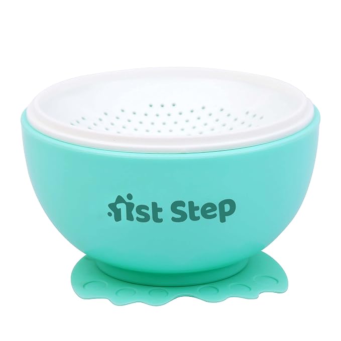1st Step 5-in-1 Manual Baby Food Maker & Processor | Baby Food Grinder, Masher & Strainer – Green (Copy)