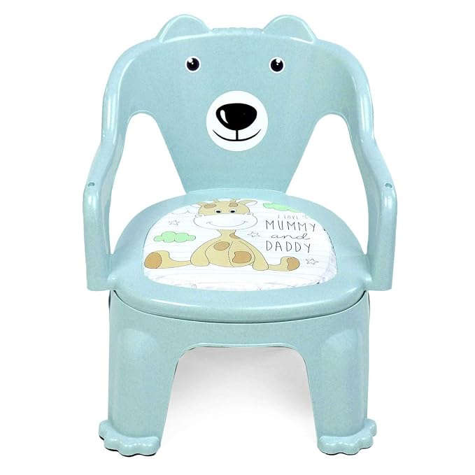 Baby Bucket Chair with Tray | Strong Plastic Feeding, Study & Kids Chair | Portable Baby Chair up to 35 Kg (Copy)