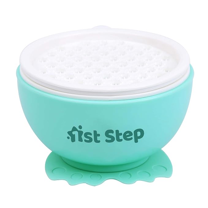 1st Step 5-in-1 Manual Baby Food Maker & Processor | Baby Food Grinder, Masher & Strainer – Green (Copy)