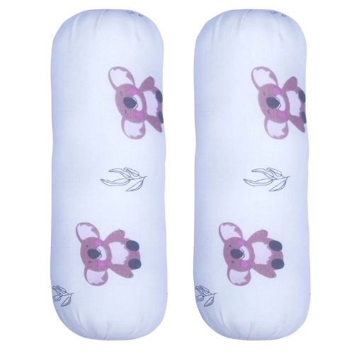 1ST STEP 100% Muslin Cotton Thick New Born Baby Bedding Mattress/Gadda Bed Set for Babies with 2 Side Bolster & Head Pillow