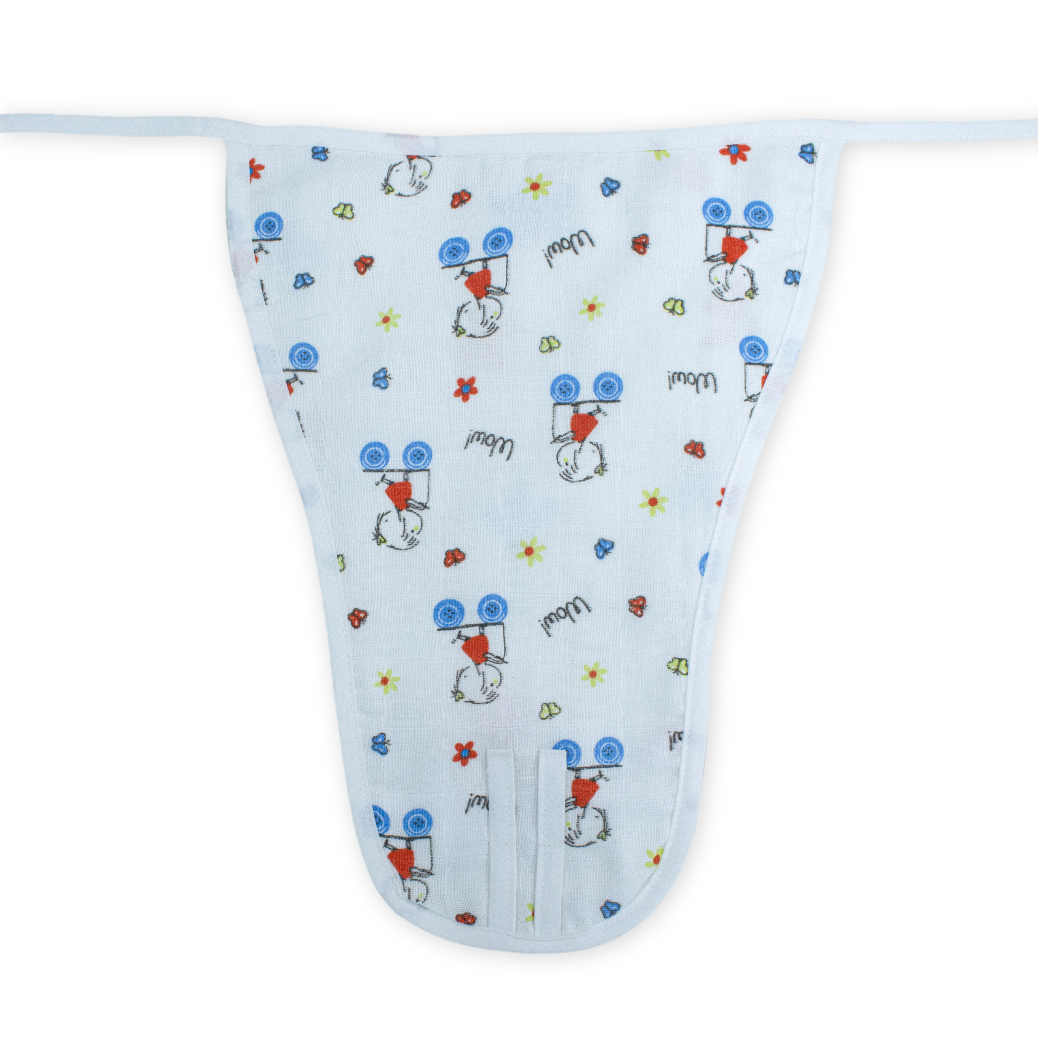 Printed Muslin Nappies for Baby | Soft & Breathable Cotton Reusable Cloth Diapers | Washable Langot for Newborns & Infants