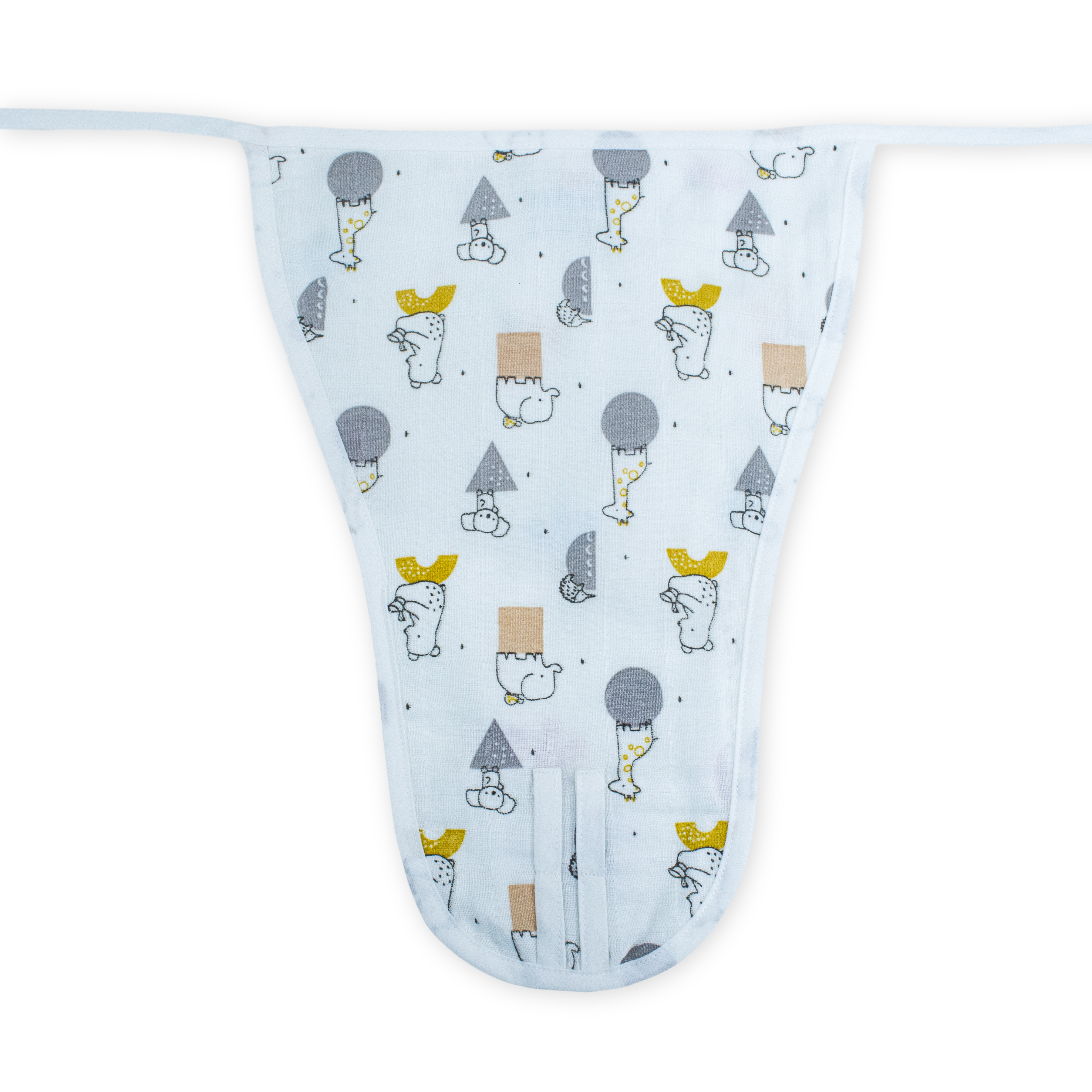 Printed Muslin Nappies for Baby | Soft & Breathable Cotton Reusable Cloth Diapers | Washable Langot for Newborns & Infants