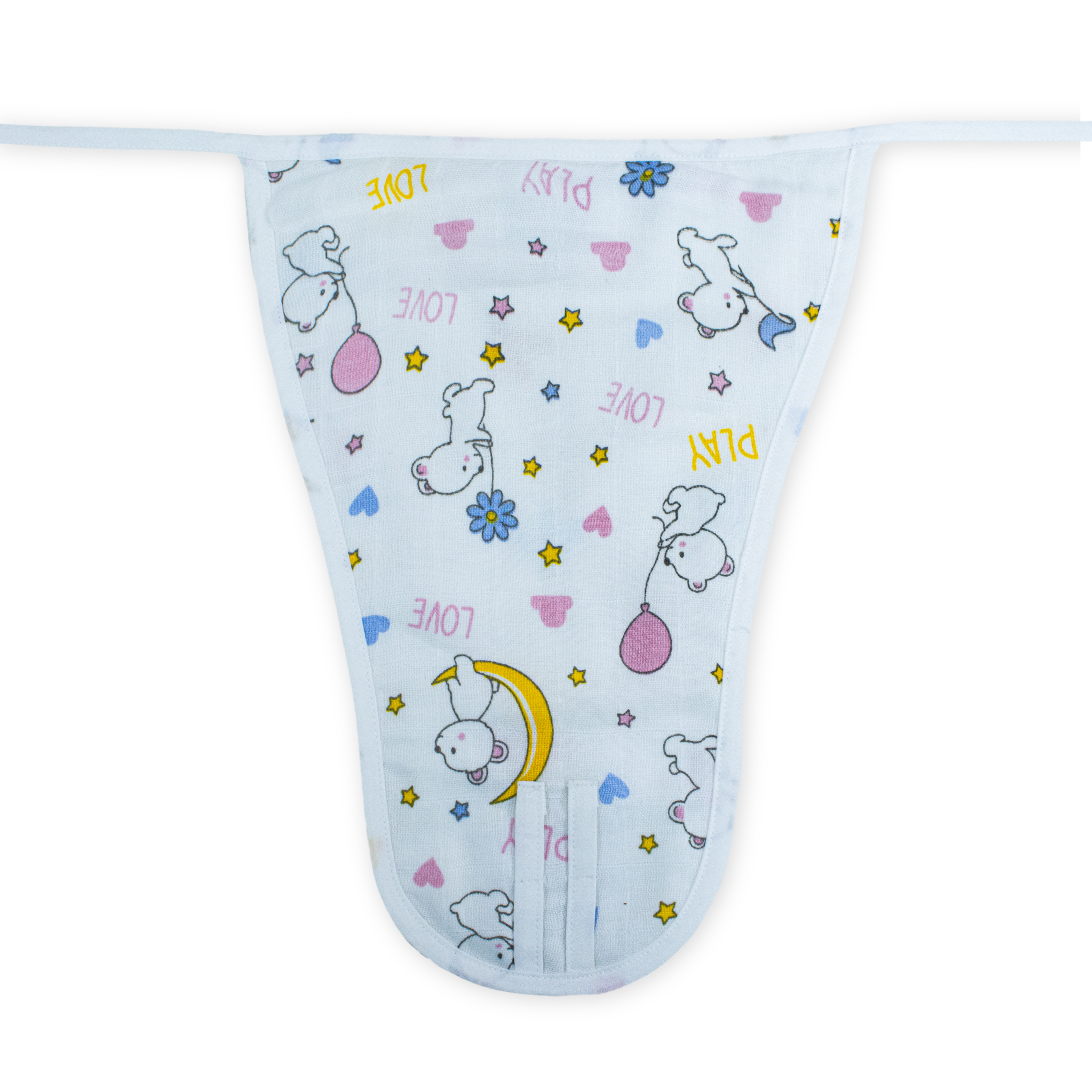 Printed Muslin Nappies for Baby | Soft & Breathable Cotton Reusable Cloth Diapers | Washable Langot for Newborns & Infants