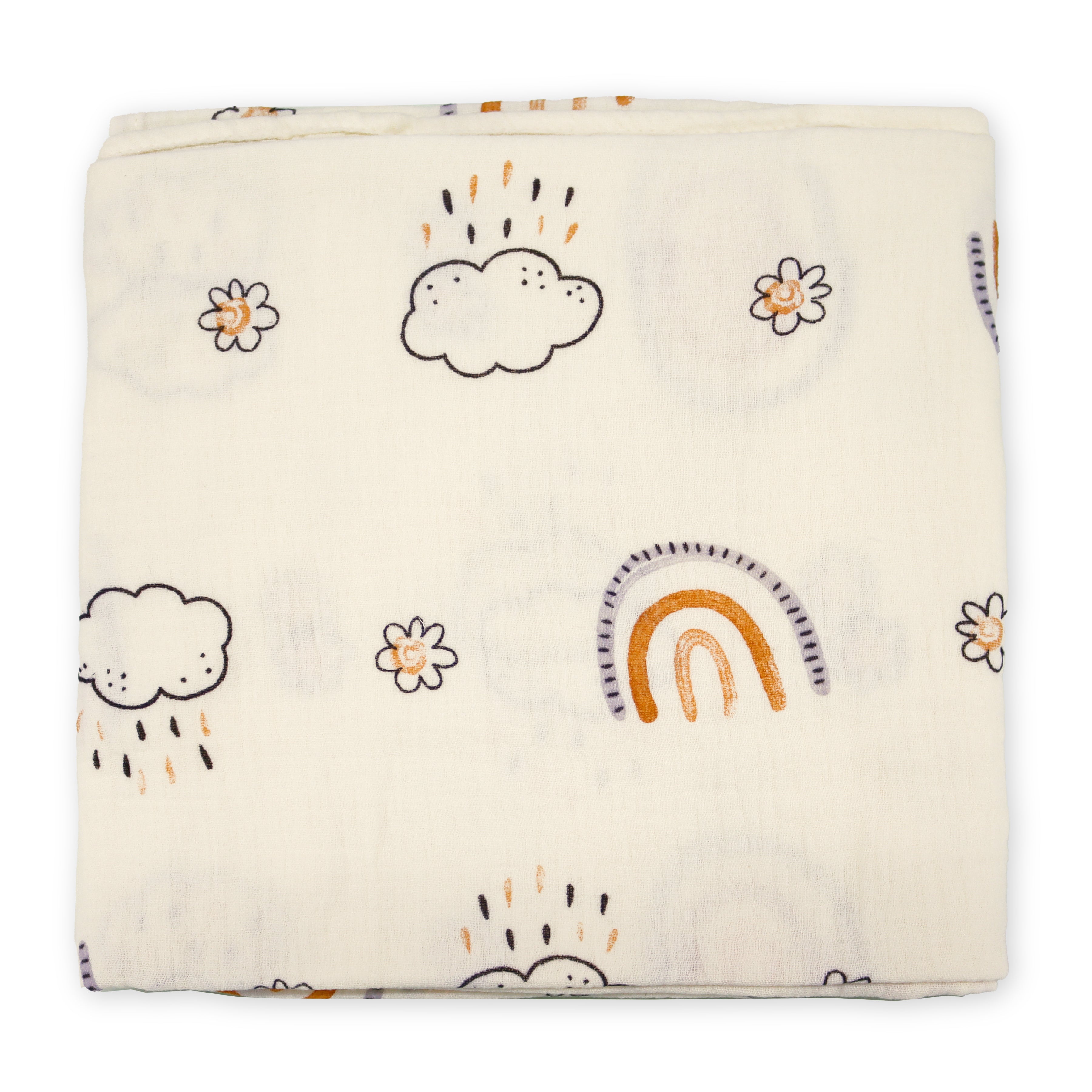 1st Step Baby Swaddle | Soft & Breathable Newborn Swaddle Wrap | Comfortable Baby Receiving Blanket for Infants