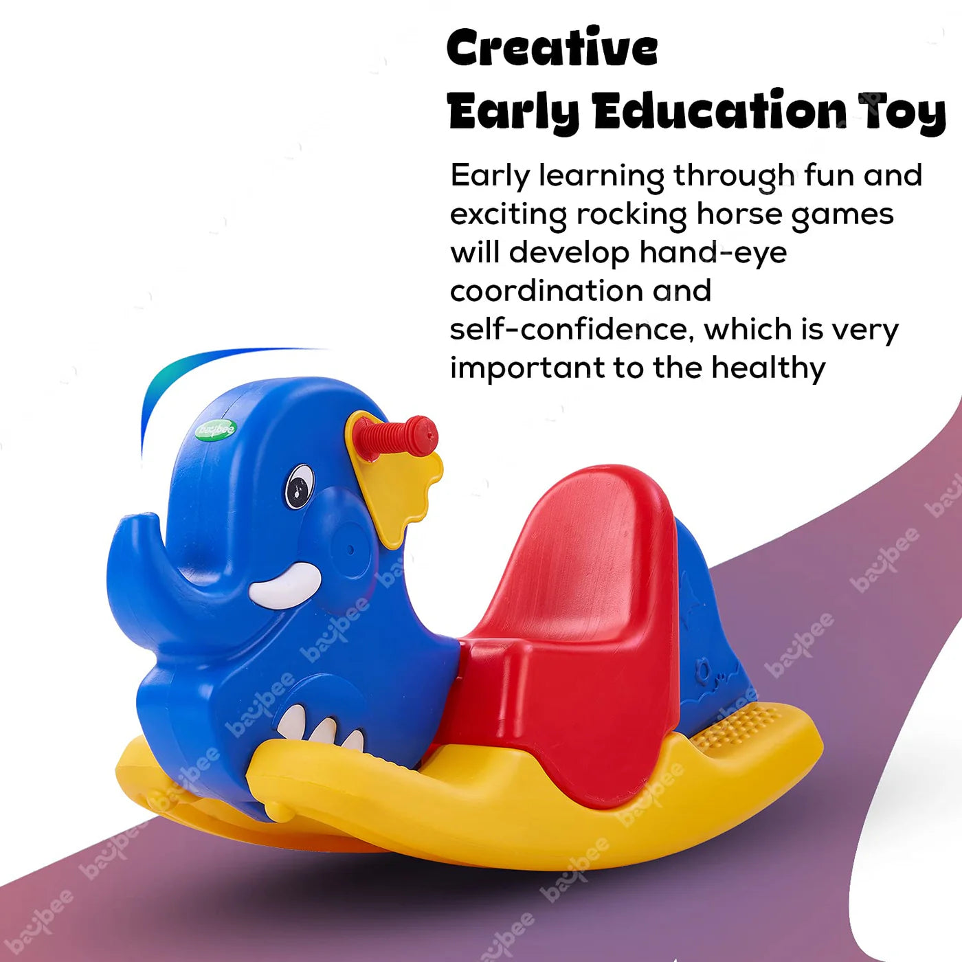 Baybee Baby Rocking Chair Elephant Horse for Kids