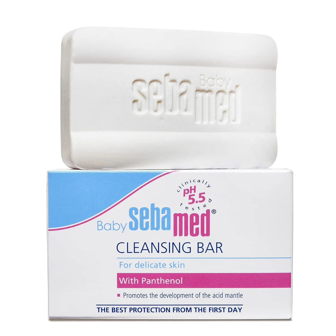 Sebamed Cleansing Bar for Delicate Skin With Pantheno