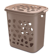Milton Hamper Laundry/Toy Organizer Basket, 35 liters, Brown