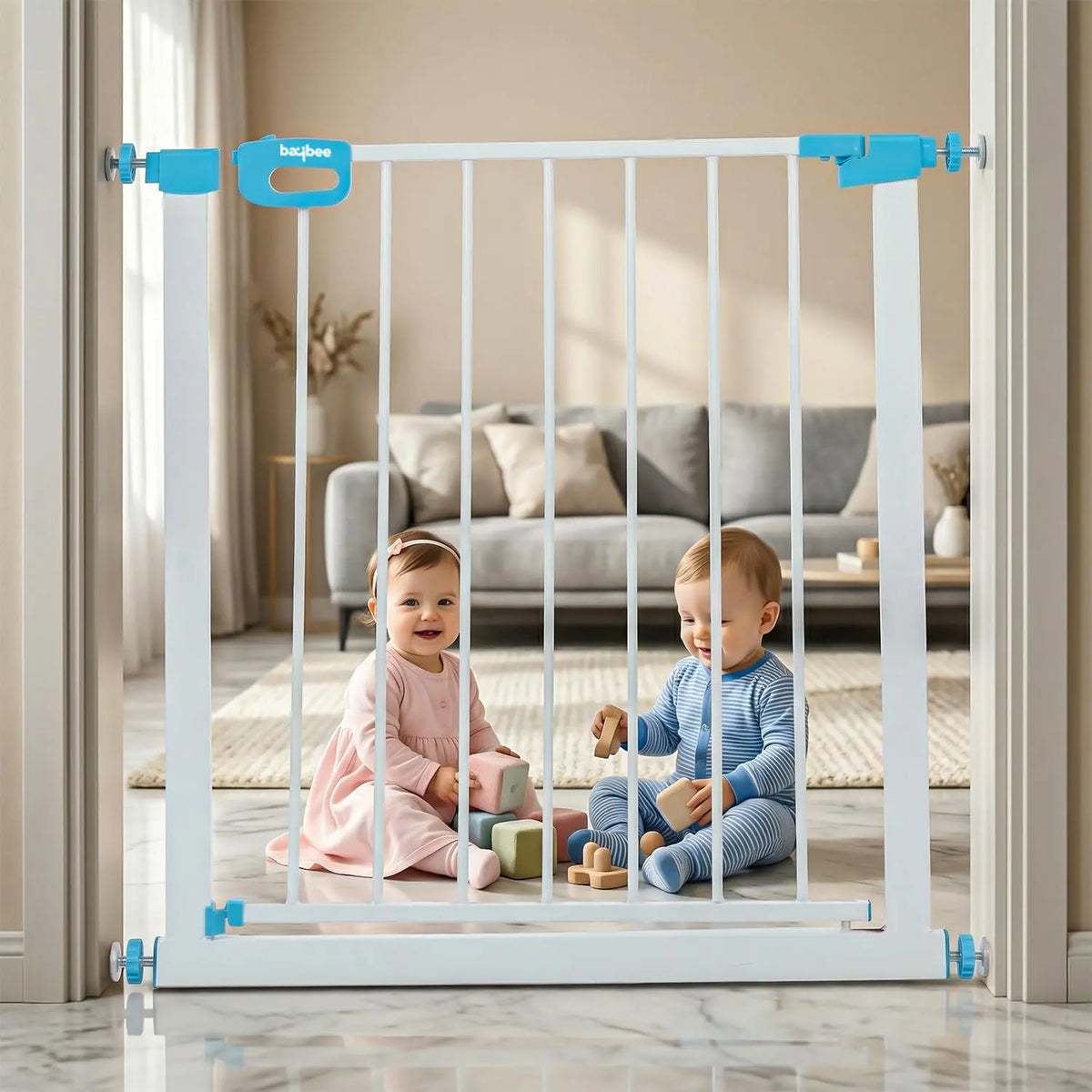 Baybee Baby Safety Gate for Door & Stairs
