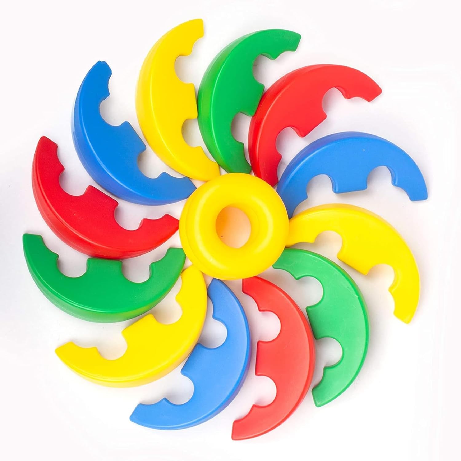 Funskool Giggles - Activity Ball, Crawling baby toy, Baby ball, Learning Activity Toy, Multicolour, 12 Months & Above, Infant And Preschool Toys