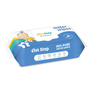 1st Step 99% Pure Water Baby Wipes with lid | Plant Based - 100% Biodegradable Wipes for Babies | Super Thick Polyester Free wet Wipes for Baby I Paraben Free with Aloevera & Calendula Extract | Alcohol Free Baby wipes |72 pcs