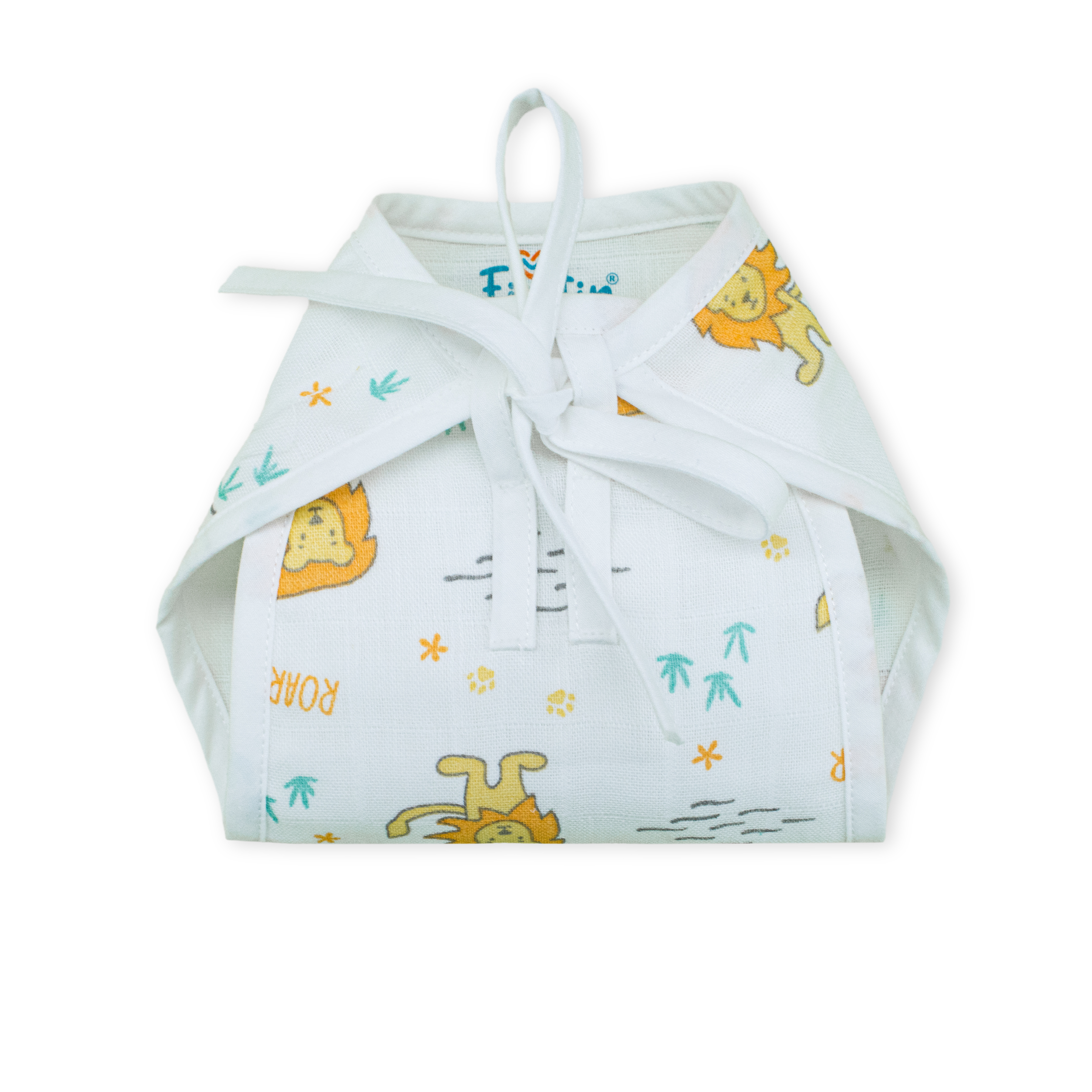 Printed Muslin Nappies for Baby | Soft & Breathable Cotton Reusable Cloth Diapers | Washable Langot for Newborns & Infants