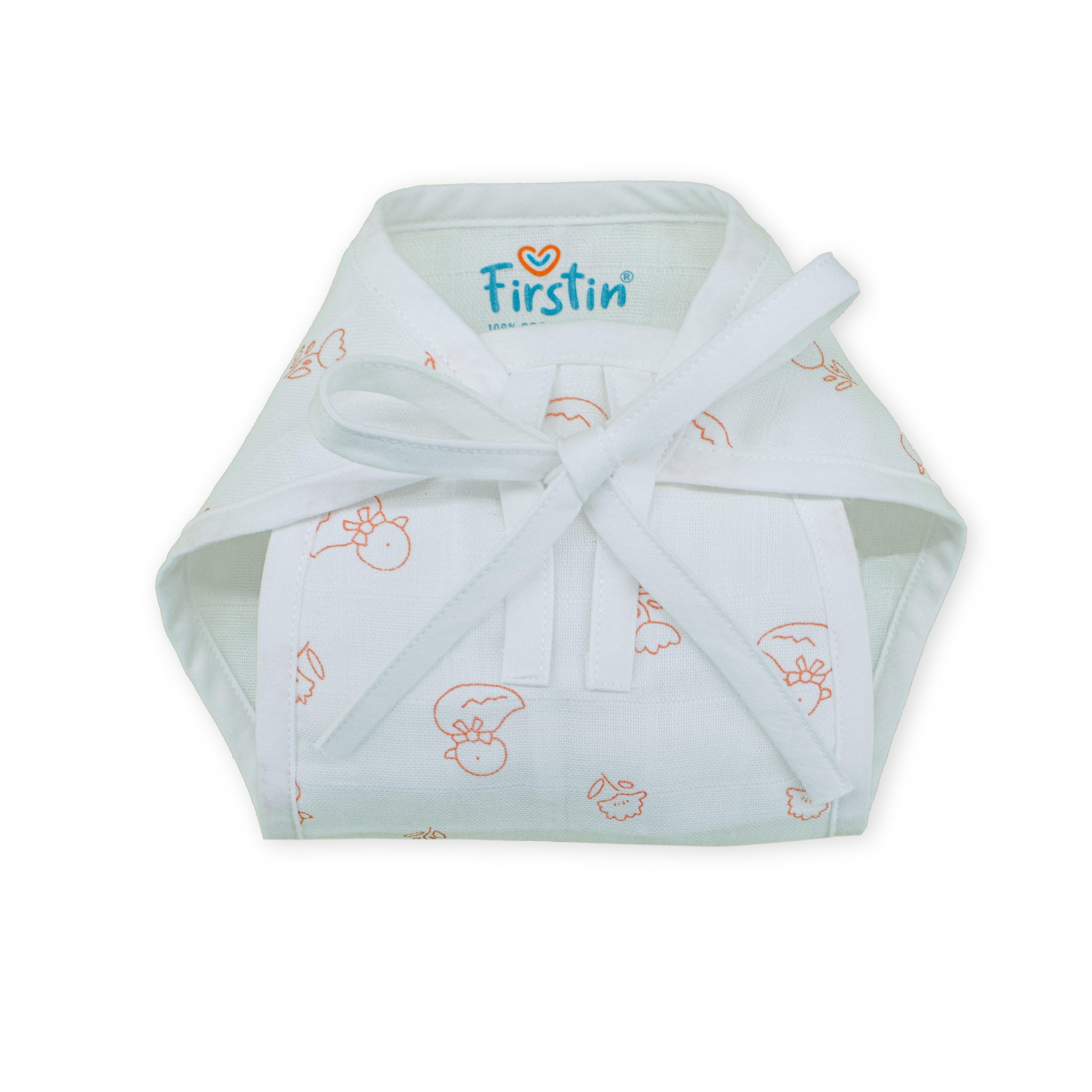 Printed Muslin Nappies for Baby | Soft & Breathable Cotton Reusable Cloth Diapers | Washable Langot for Newborns & Infants